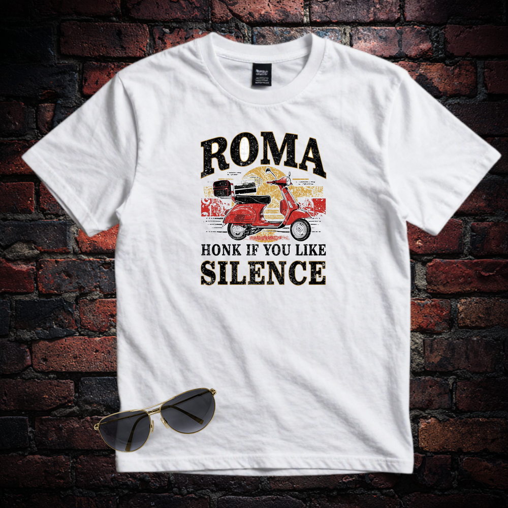 Rome T-Shirt - Honk If You Like Silence