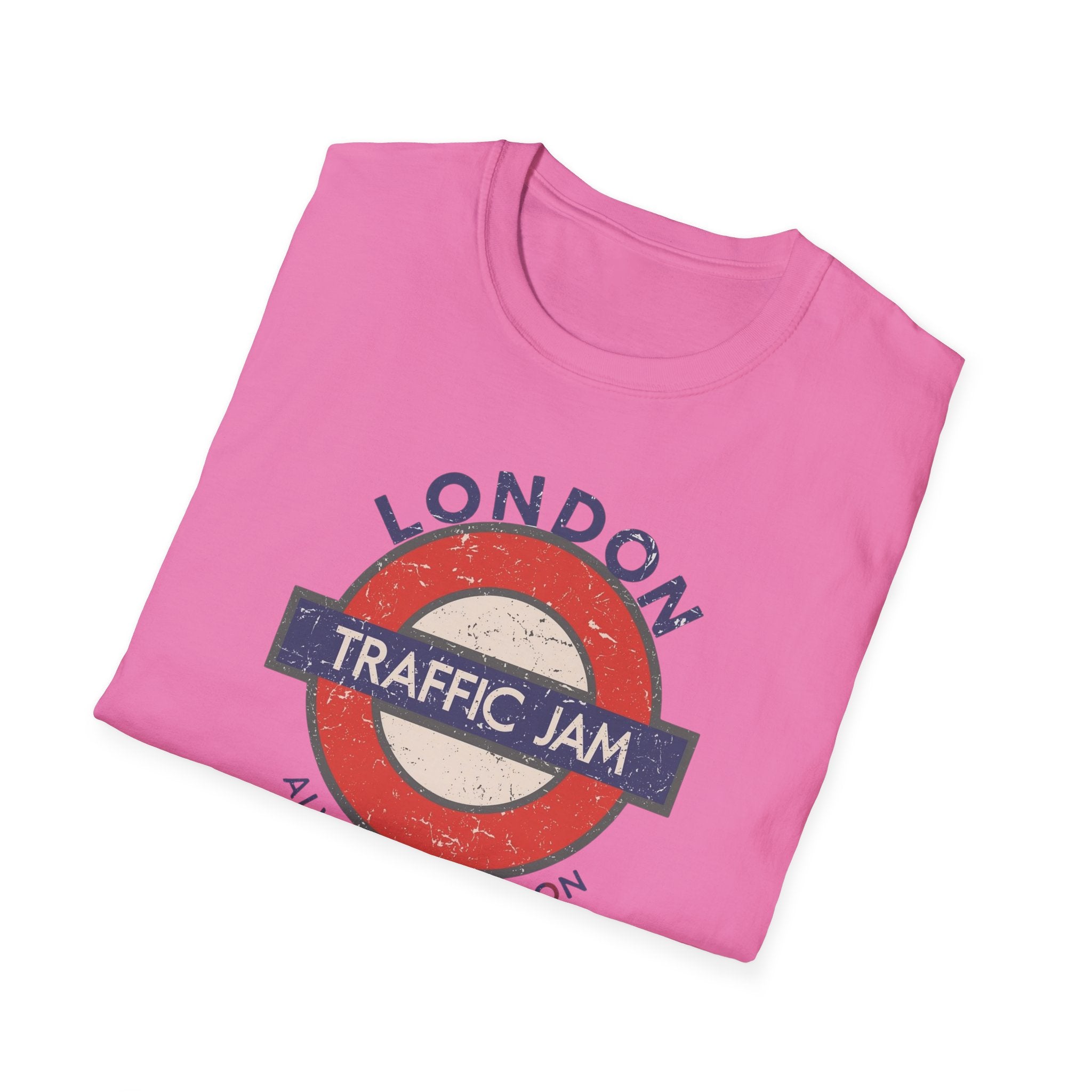 London Traffic Jam T-Shirt — Vintage Tube Roundel Graphic Tee