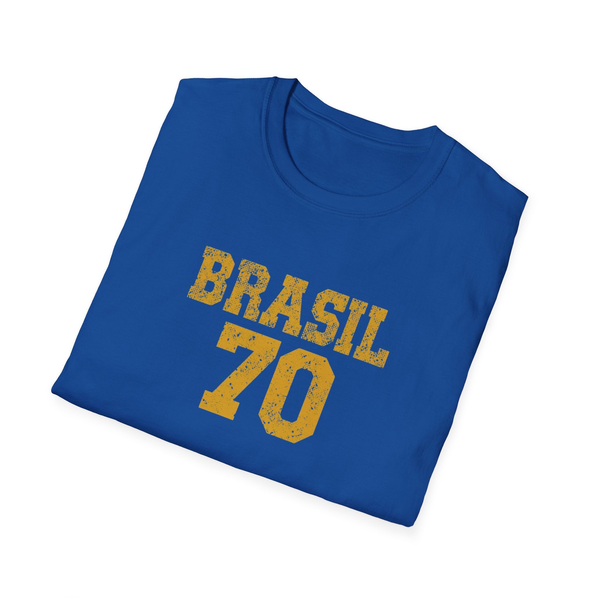 Brasil 70 T-Shirt | Vintage Sports Jersey Number