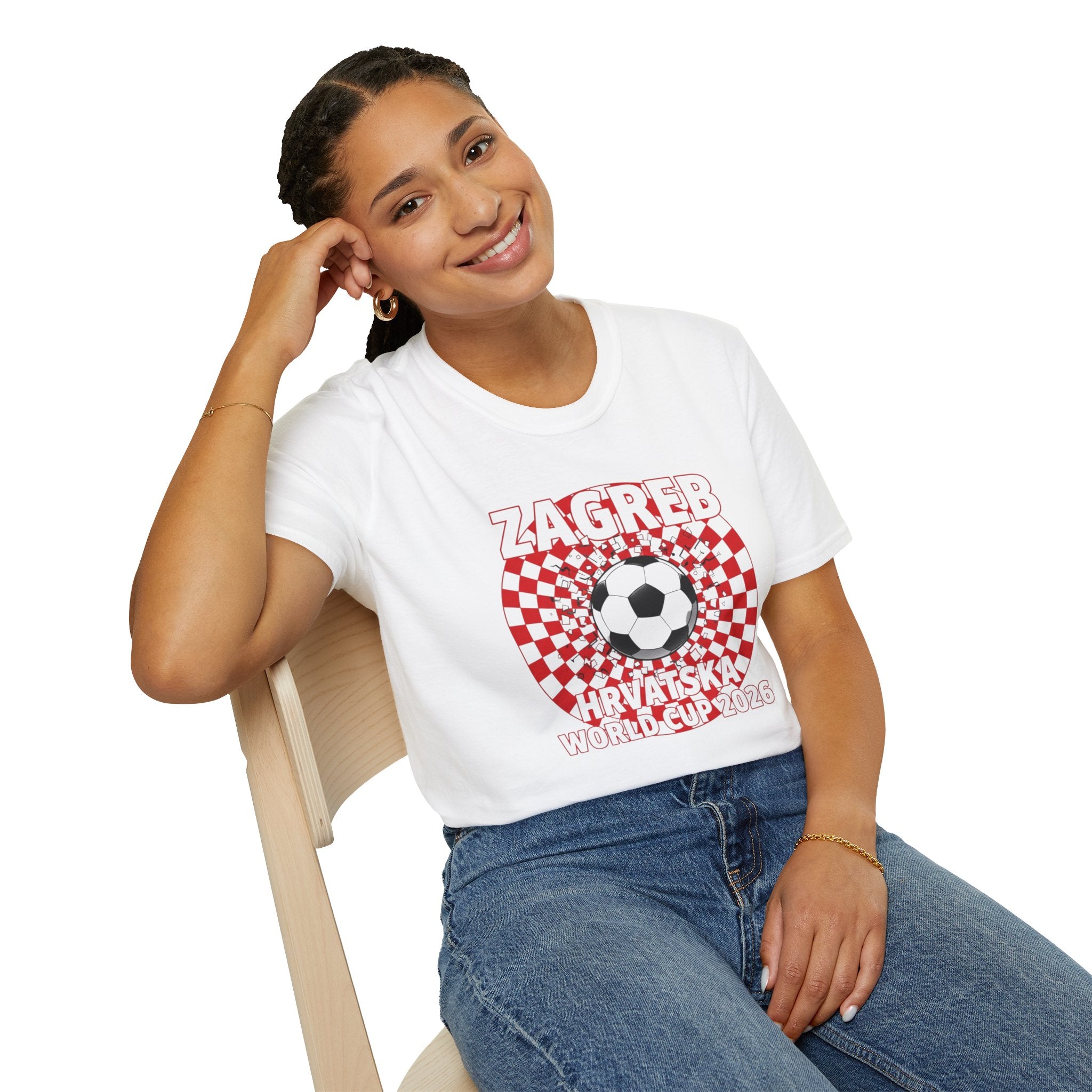 Zagreb Croatia World Cup 2026 Soccer T-Shirt