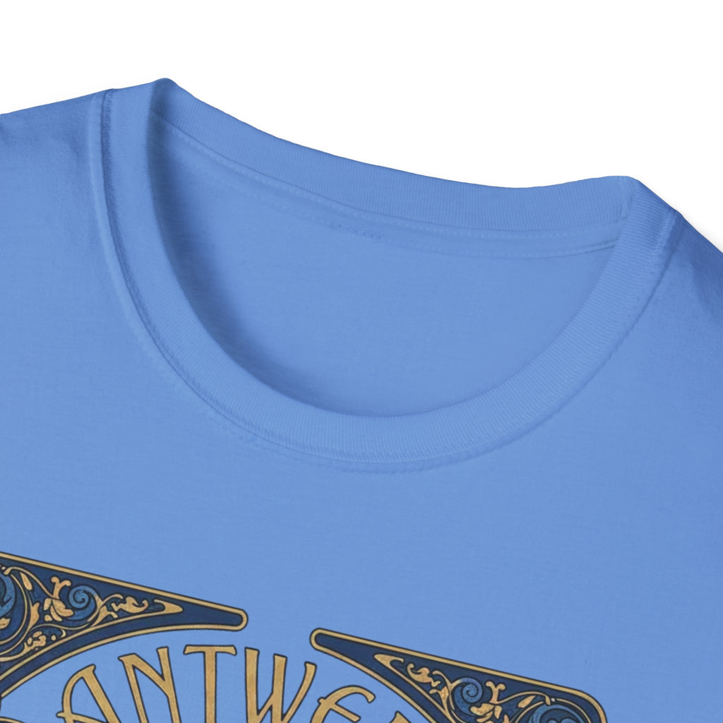 Antwerp Belgique Soccer Vintage Art Tee — World Cup 2022 Football Shirt