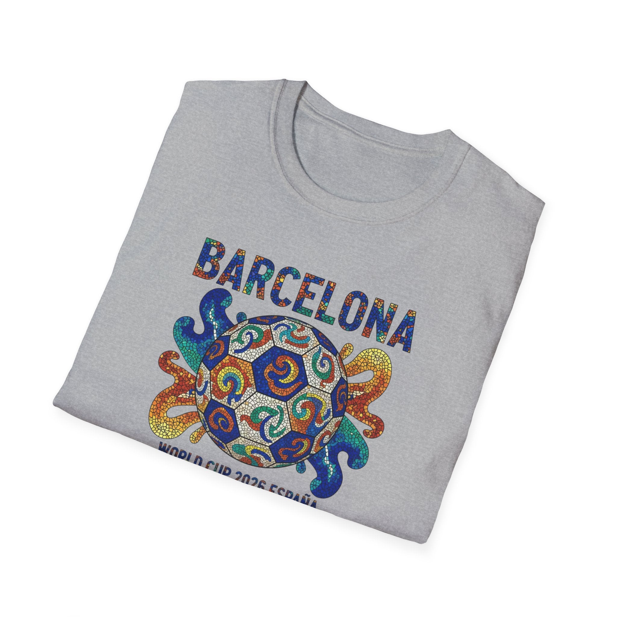 Barcelona Octopus T-Shirt — World Cup España 2026 Soccer Fan Tee