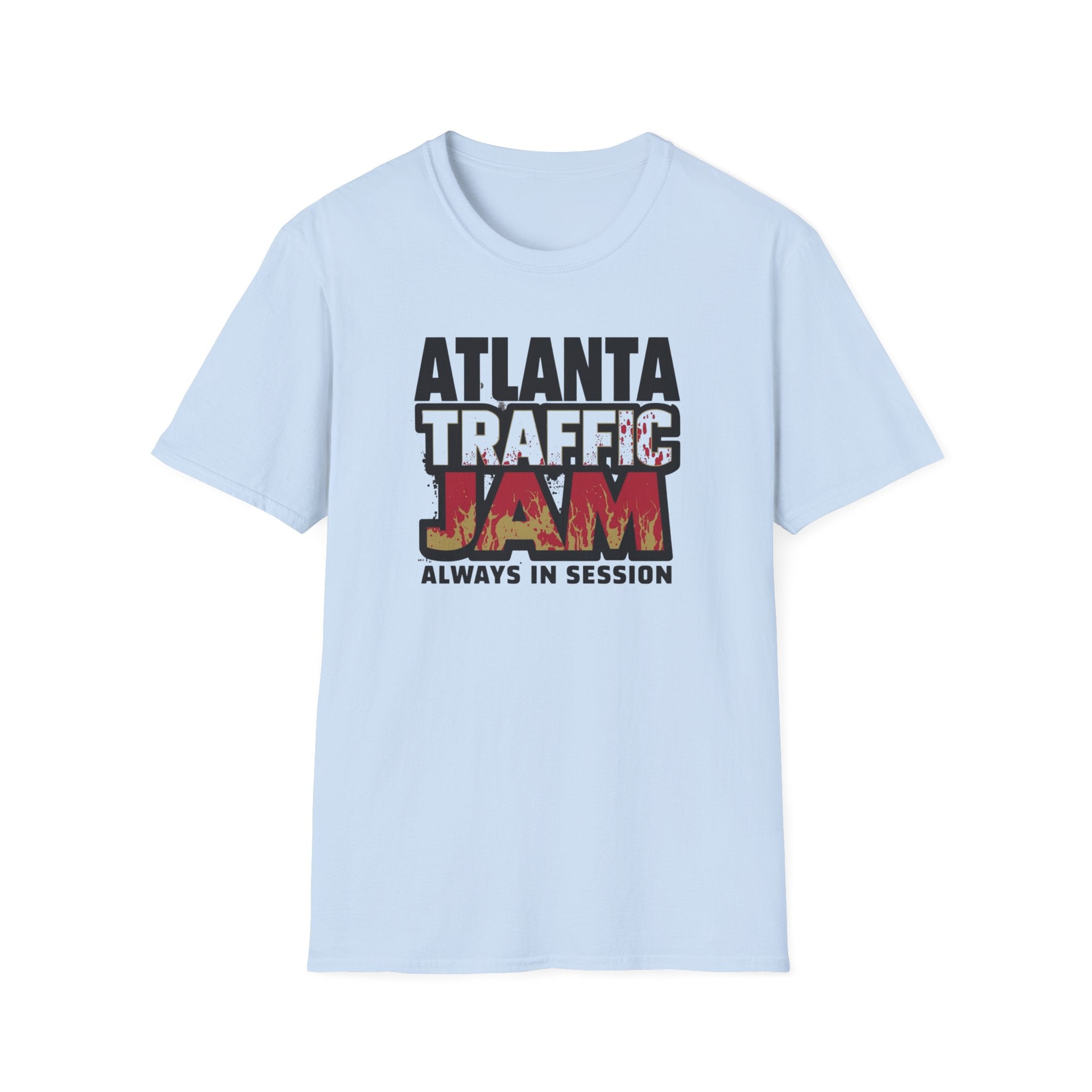 Atlanta Traffic Jam T-Shirt — “Always in Session” Funny City Travel Tee