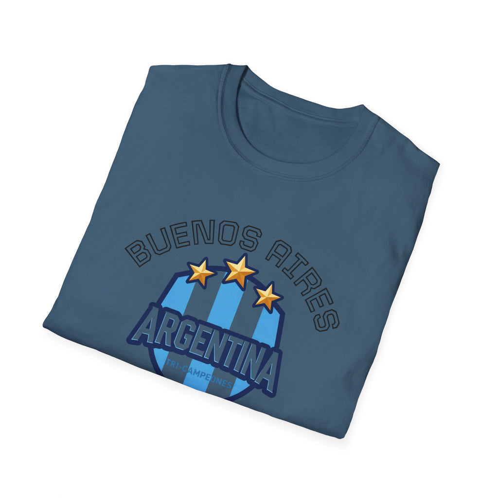 Argentina Buenos Aires Soccer Crest T-Shirt