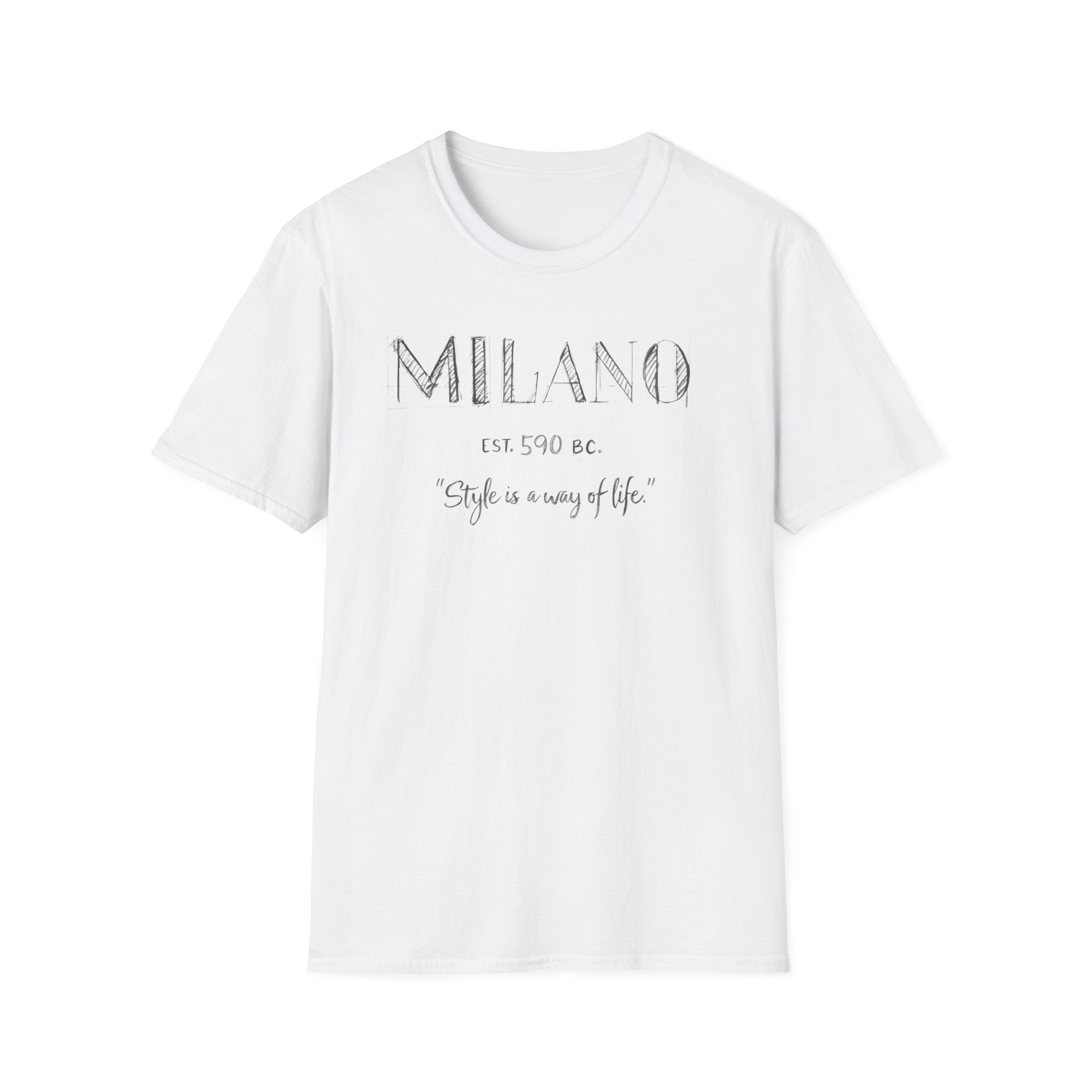 Milano “Style is a Way of Life” T‑Shirt