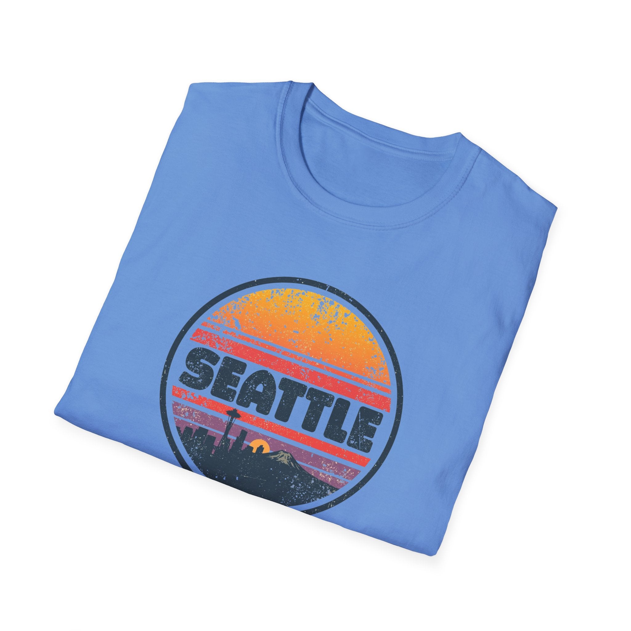 Seattle Retro Sunset T-Shirt