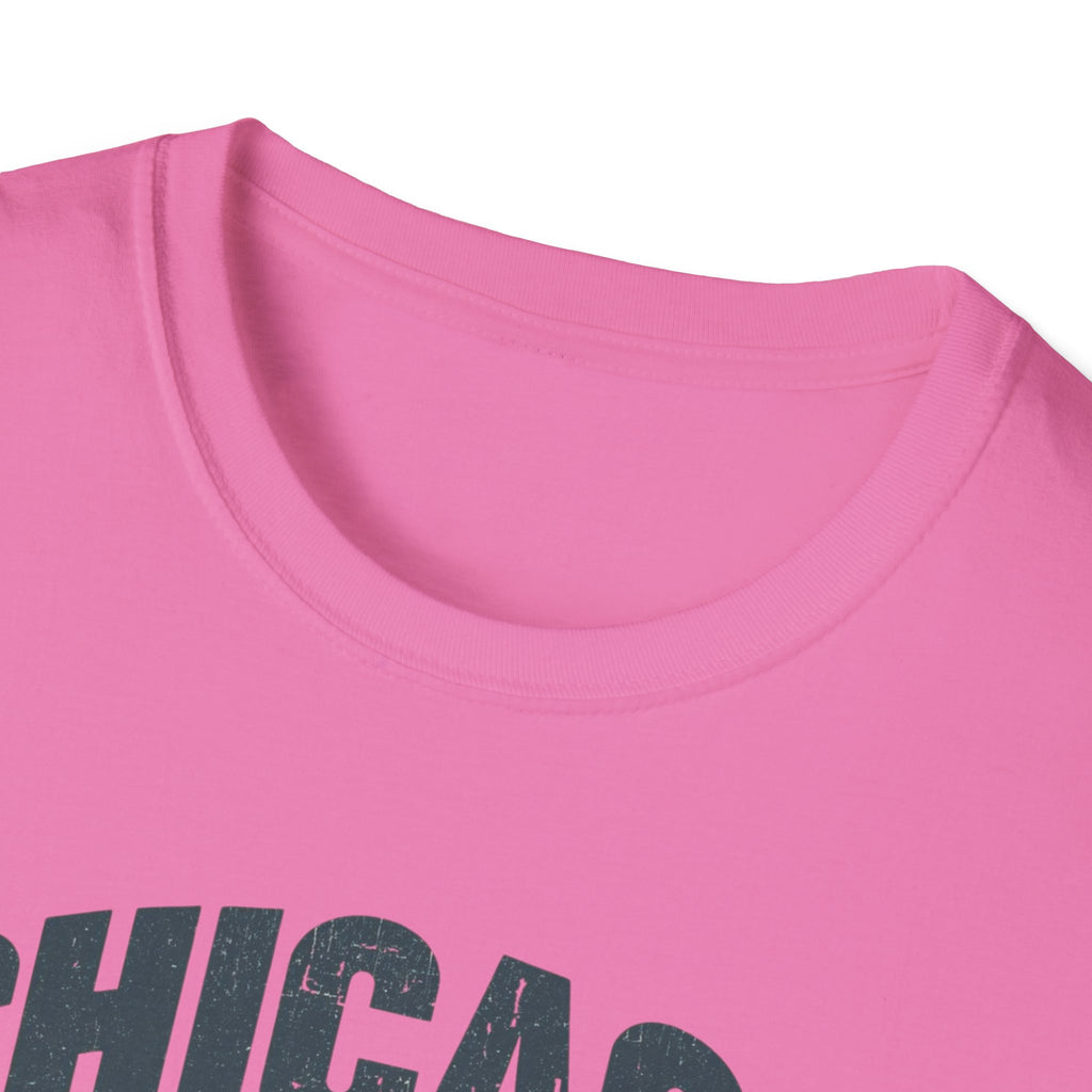 Chicago Skyline T-Shirt — Retro Sunset Cityscape Tee