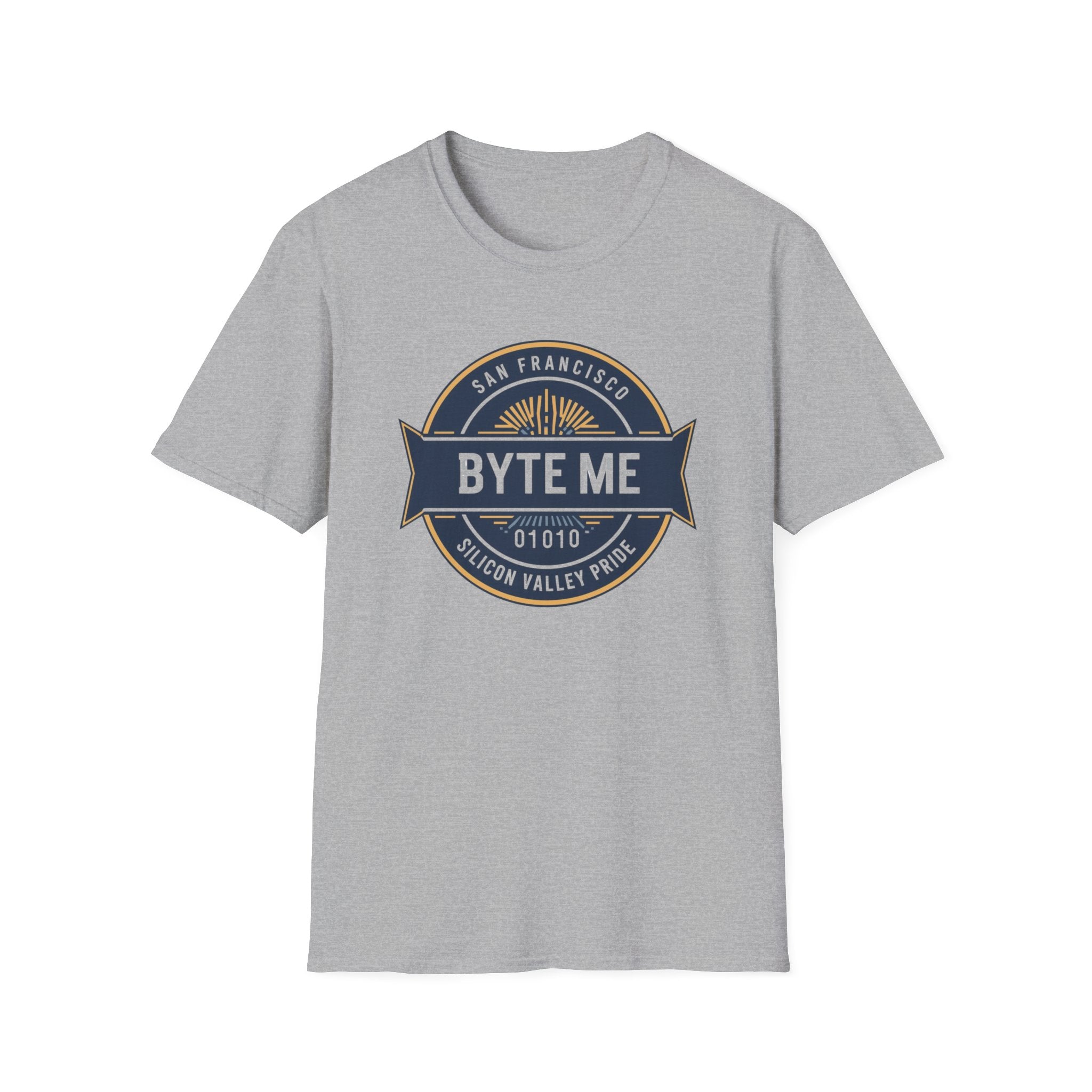 Byte Me T-Shirt — San Francisco Silicon Valley Pride Tech Tee