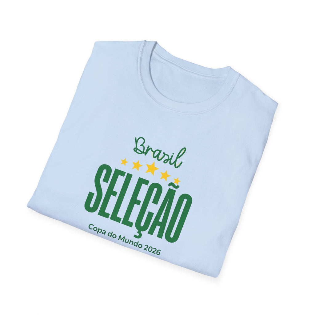 Selecao Brazil Soccer T-Shirt – Copa do Mundo 2022 Fan Tee