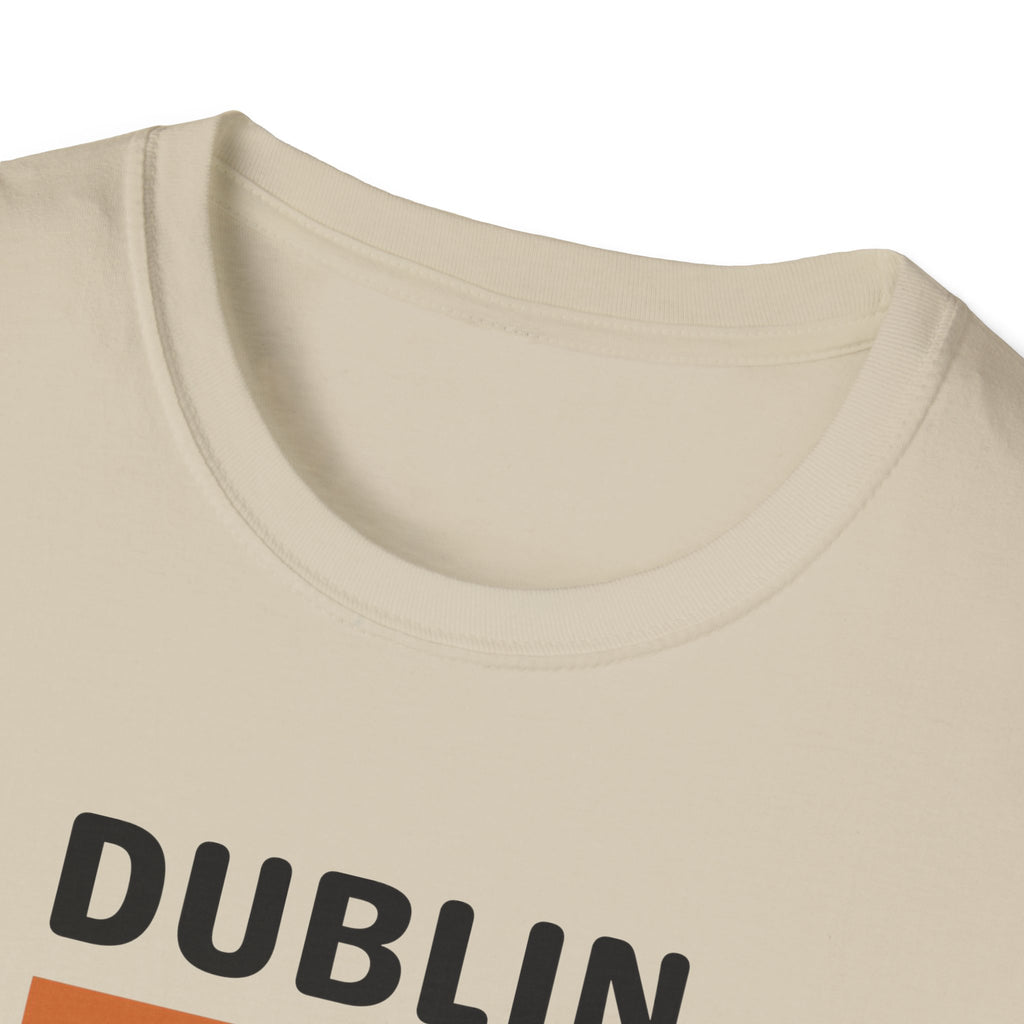Dublin Retro Stripes T-Shirt | Irish City Graphic Tee