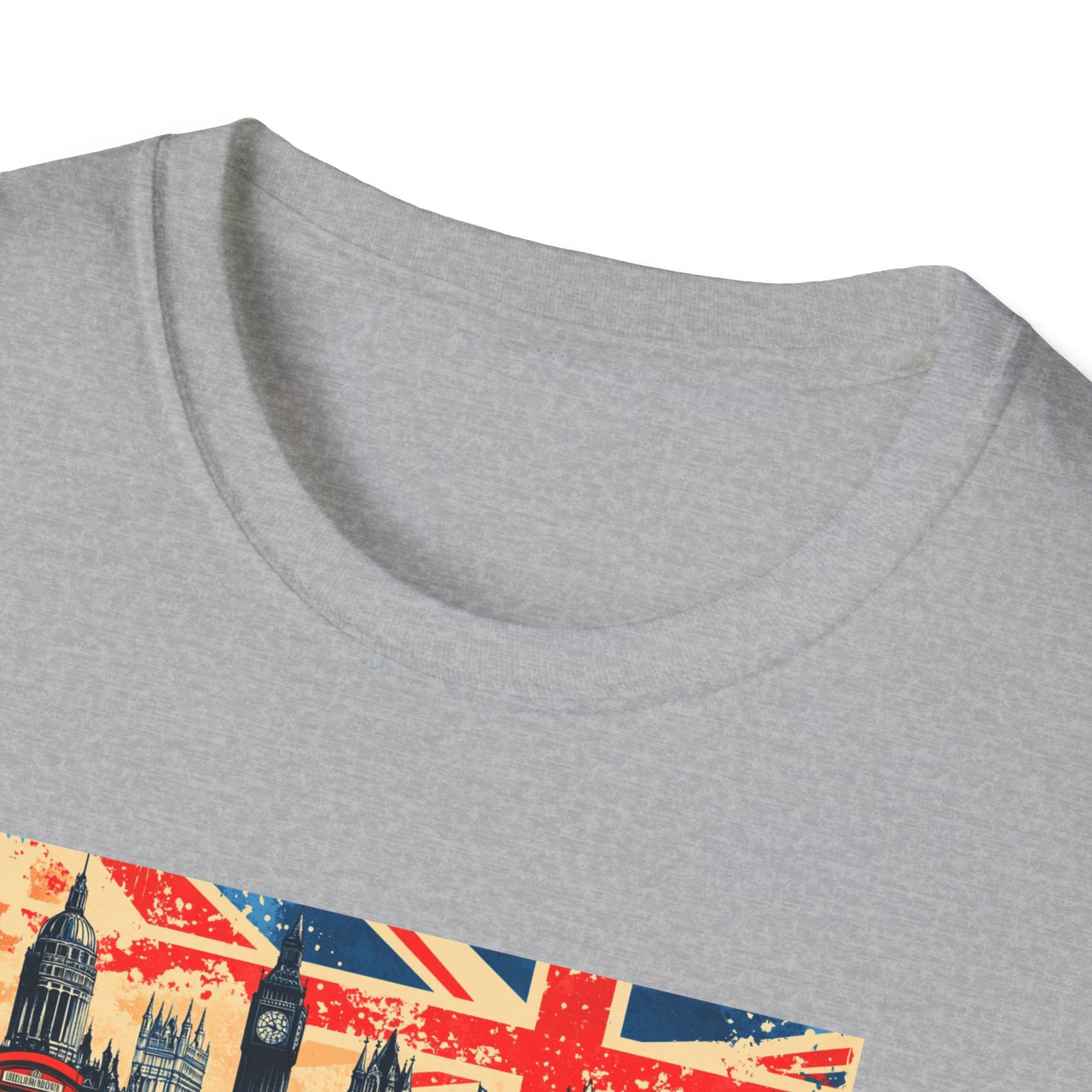 London Skyline Graphic T-Shirt | Union Jack, Tower Bridge, Red Phone Booth