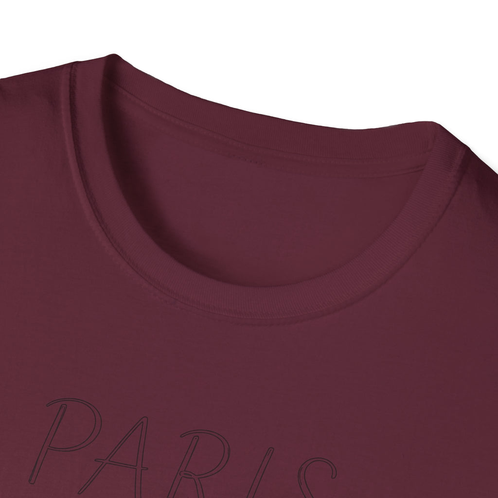Paris Est. 259 BC T-Shirt – 'Dream in Every Direction' Minimalist Travel Tee