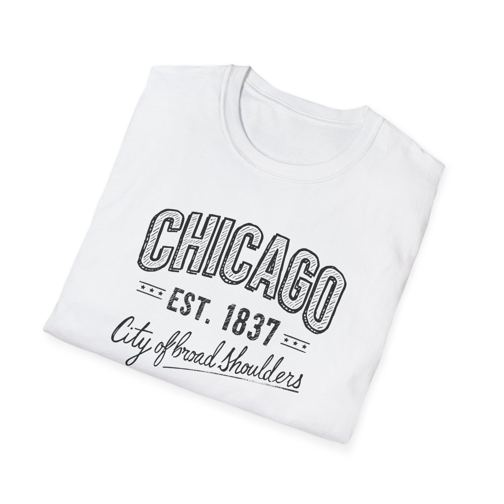 Chicago EST. 1837 Vintage City Tee