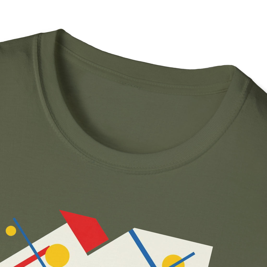 Paris Is an Art T-Shirt — Modern Geometric Travel Tee