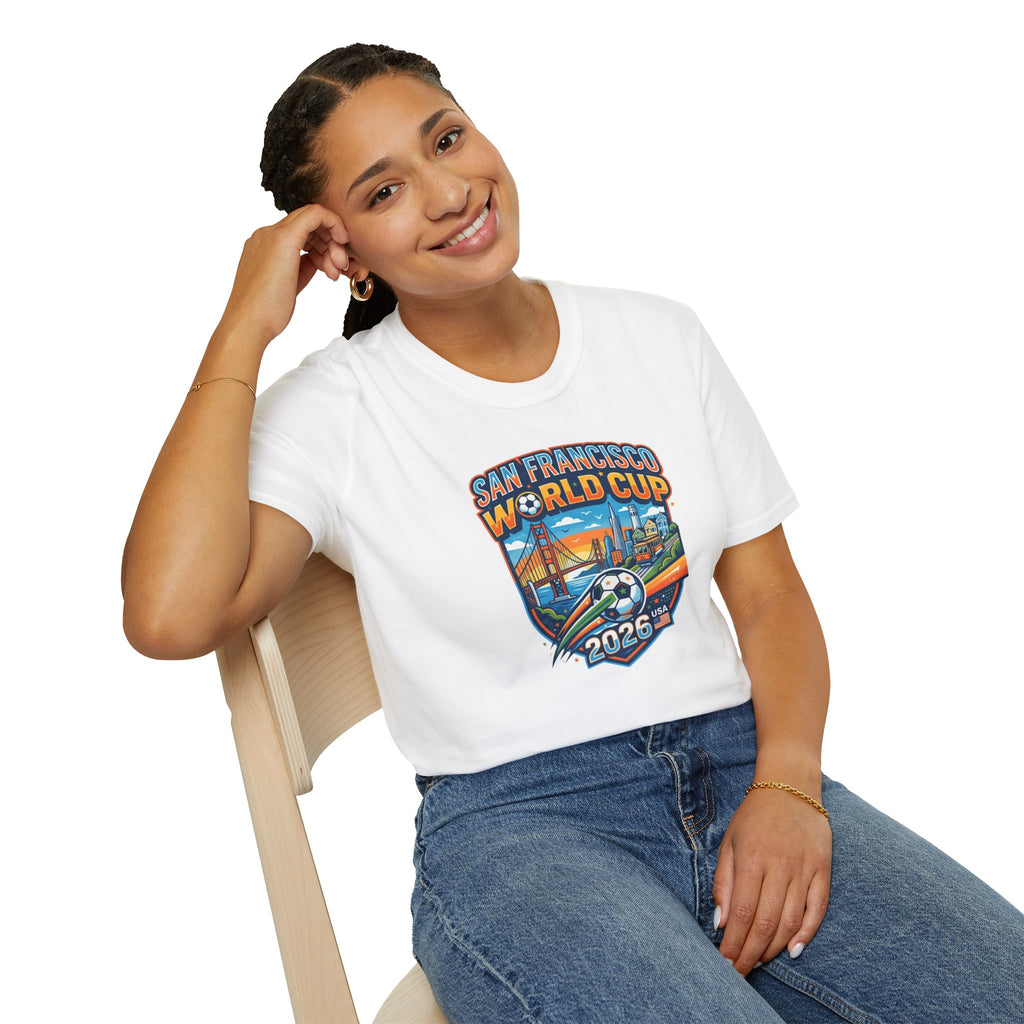 San Francisco World Cup 2026 T-Shirt — Vintage City Soccer Crest