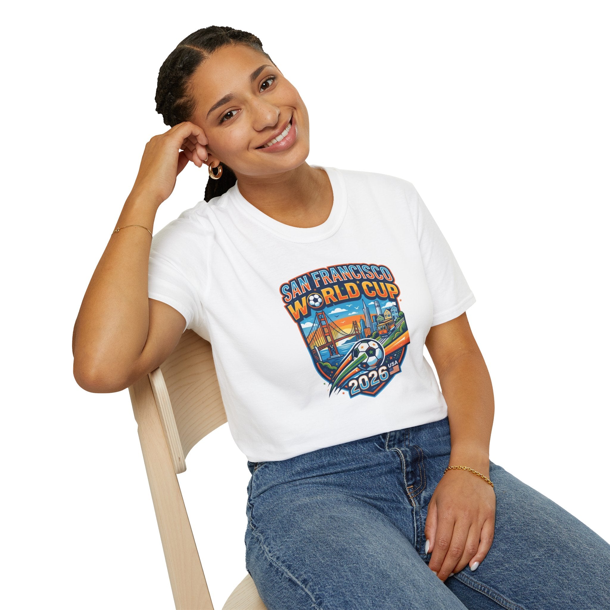 San Francisco World Cup 2026 T-Shirt — Vintage City Soccer Crest