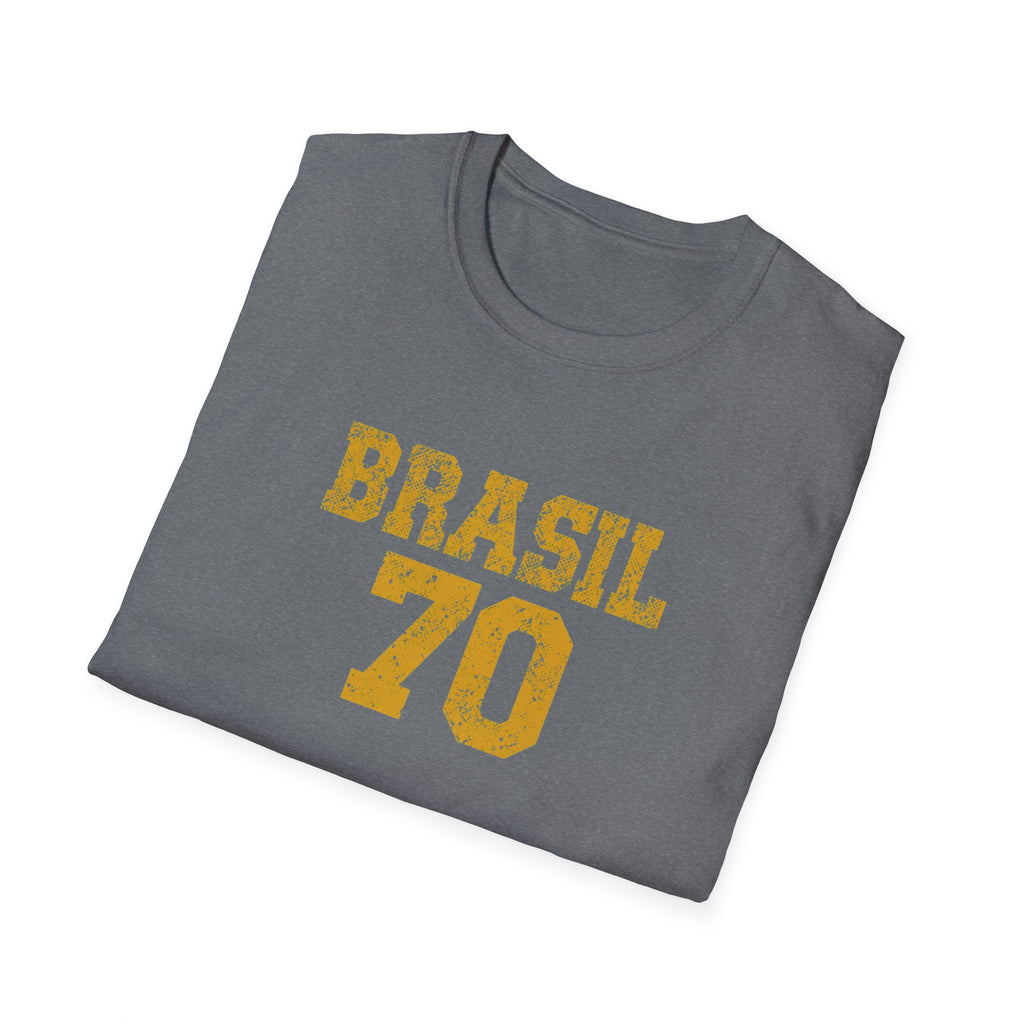 Brasil 70 T-Shirt | Vintage Sports Jersey Number