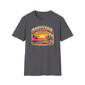 Barcelona Sunset Graphic T-Shirt — "Barcelona Más que un sueño" Vintage Beach Tee