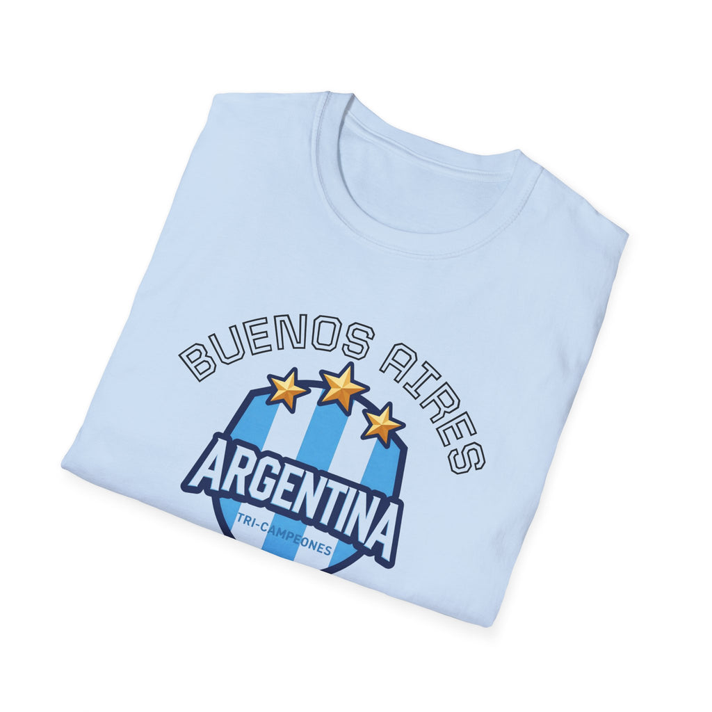 Argentina Buenos Aires Soccer Crest T-Shirt