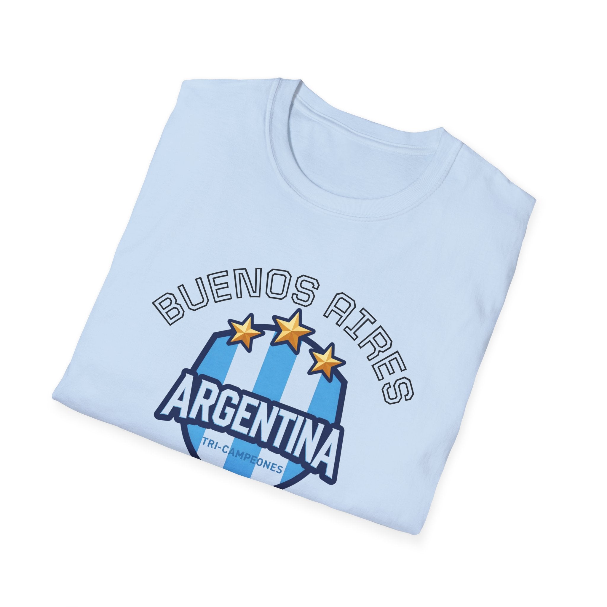 Argentina Buenos Aires Soccer Crest T-Shirt