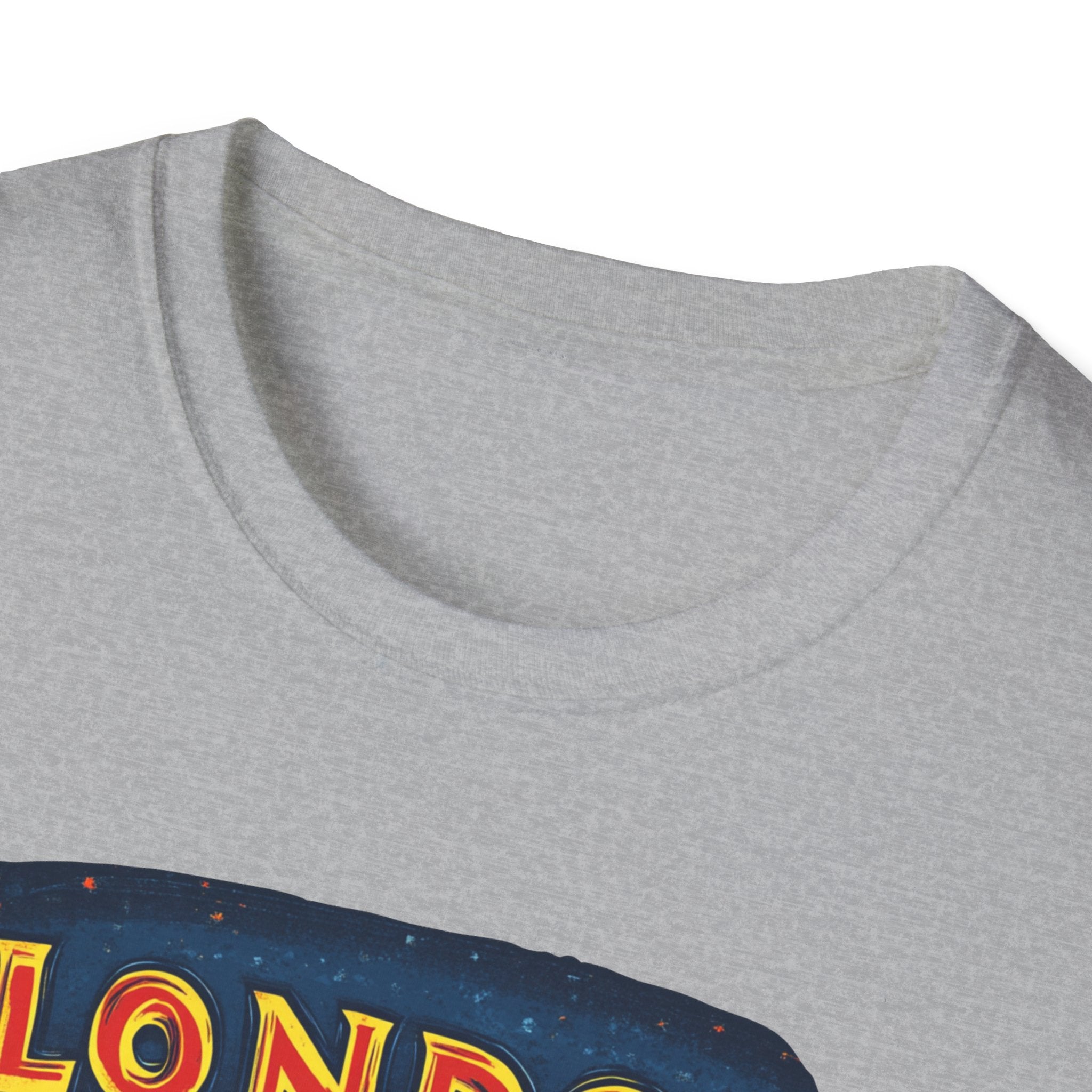 London Vintage Double-Decker Bus T-Shirt | Retro Cityscape Tee