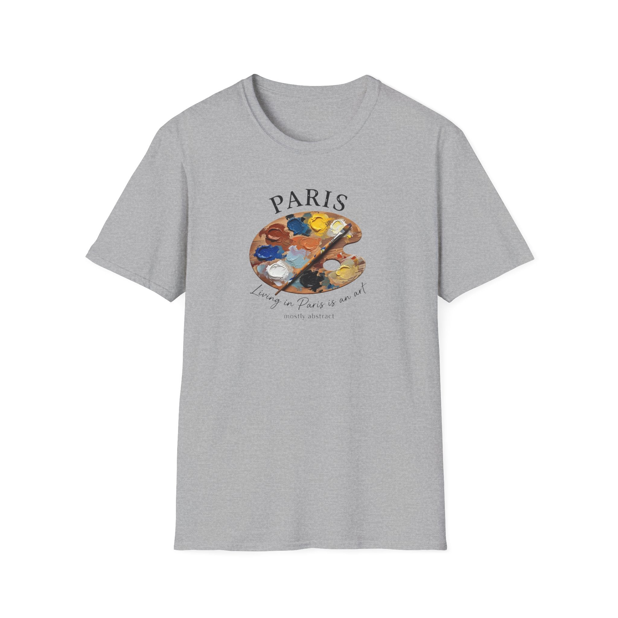 Paris Artist Palette T-Shirt — "Every one of these is a new idea" Artistic Tee