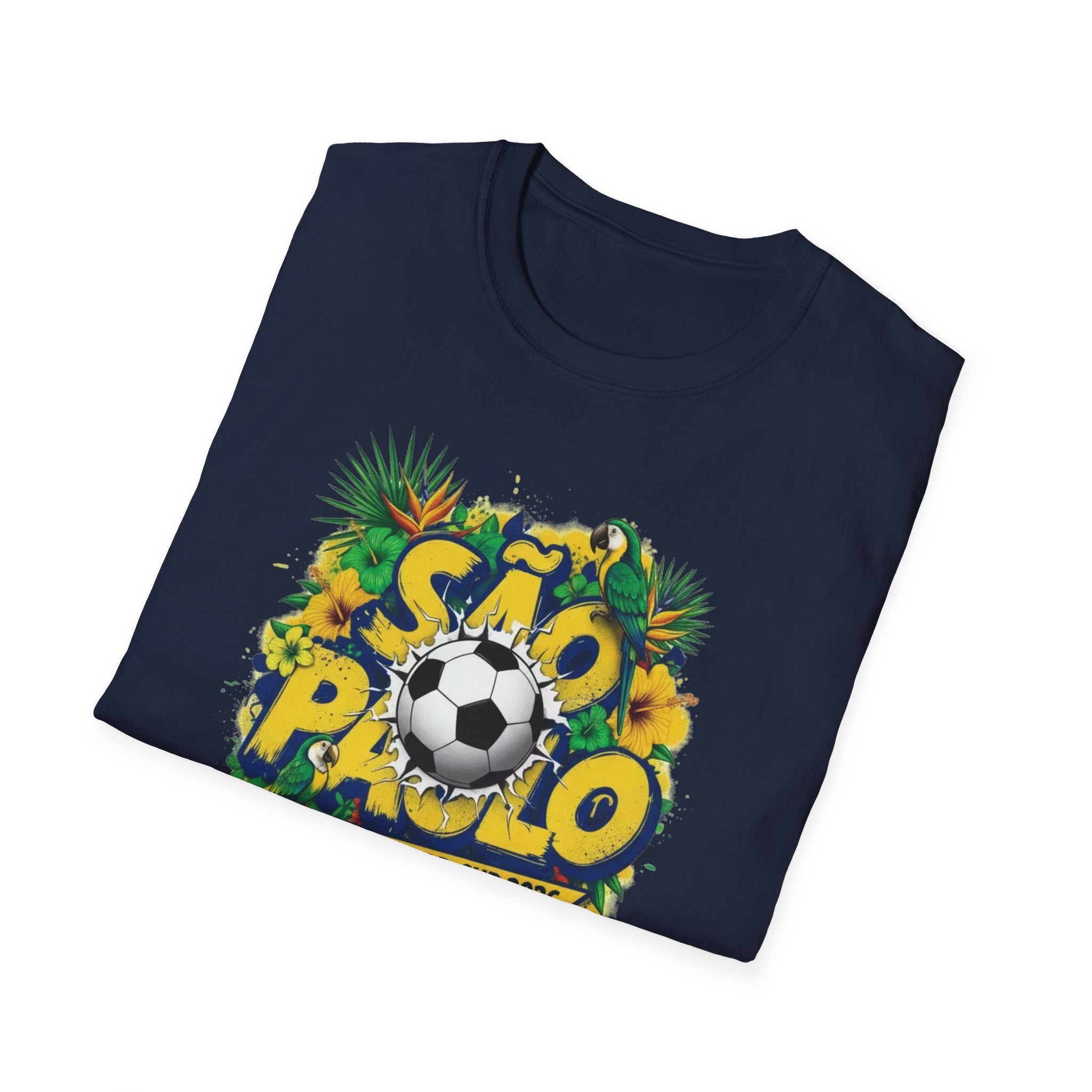 São Paulo Soccer T-Shirt – Brazil World Cup 2026 Football Tee