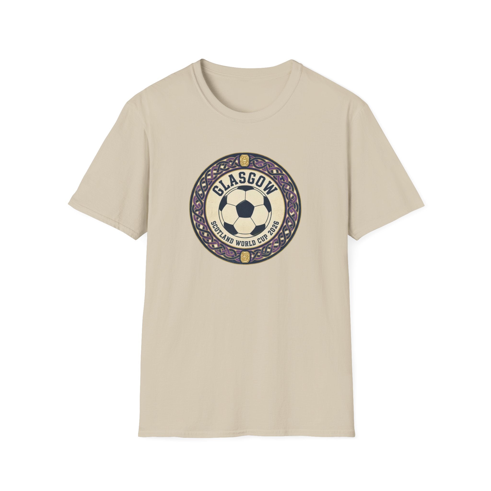 Glasgow Vintage Soccer Badge T-Shirt