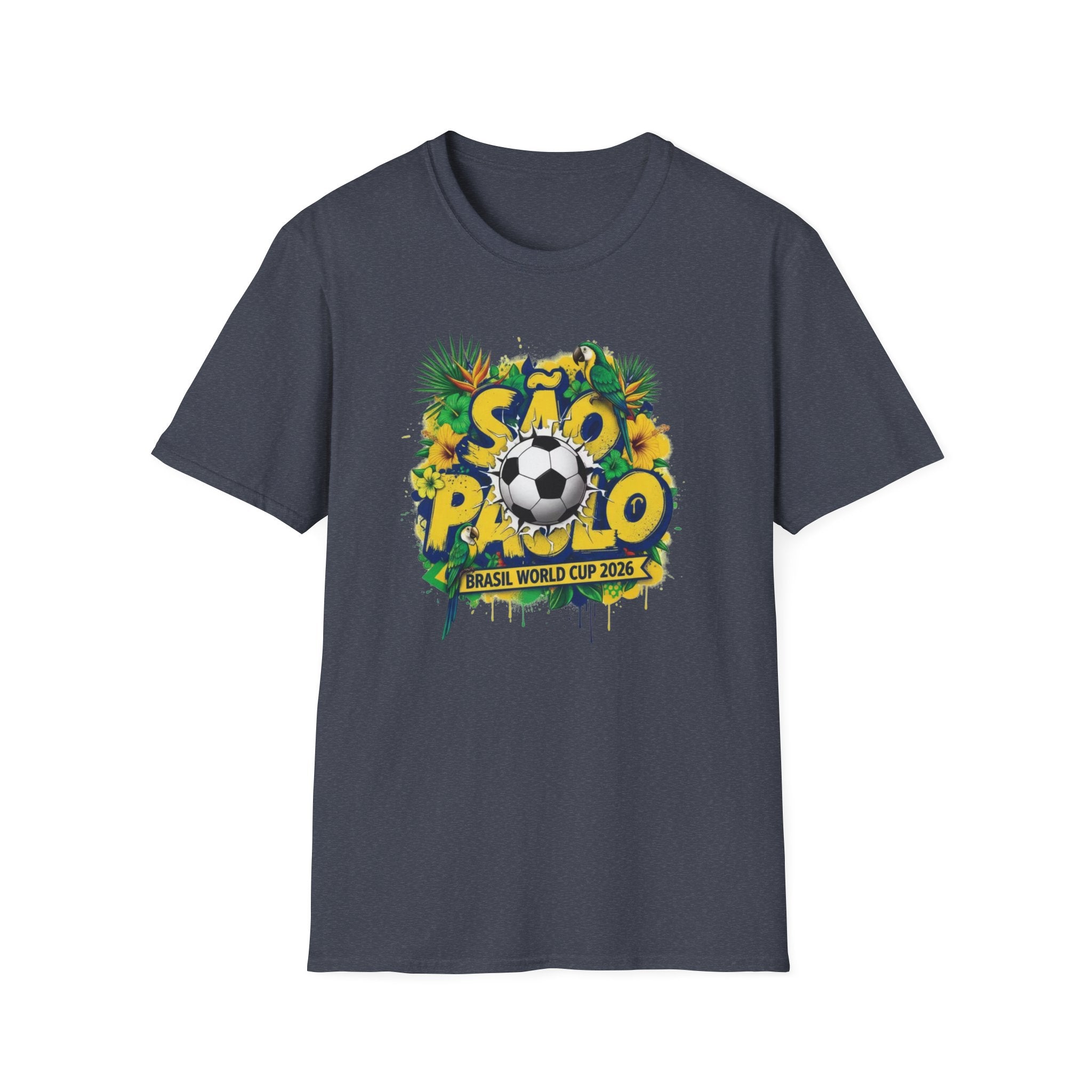 São Paulo Soccer T-Shirt – Brazil World Cup 2026 Football Tee