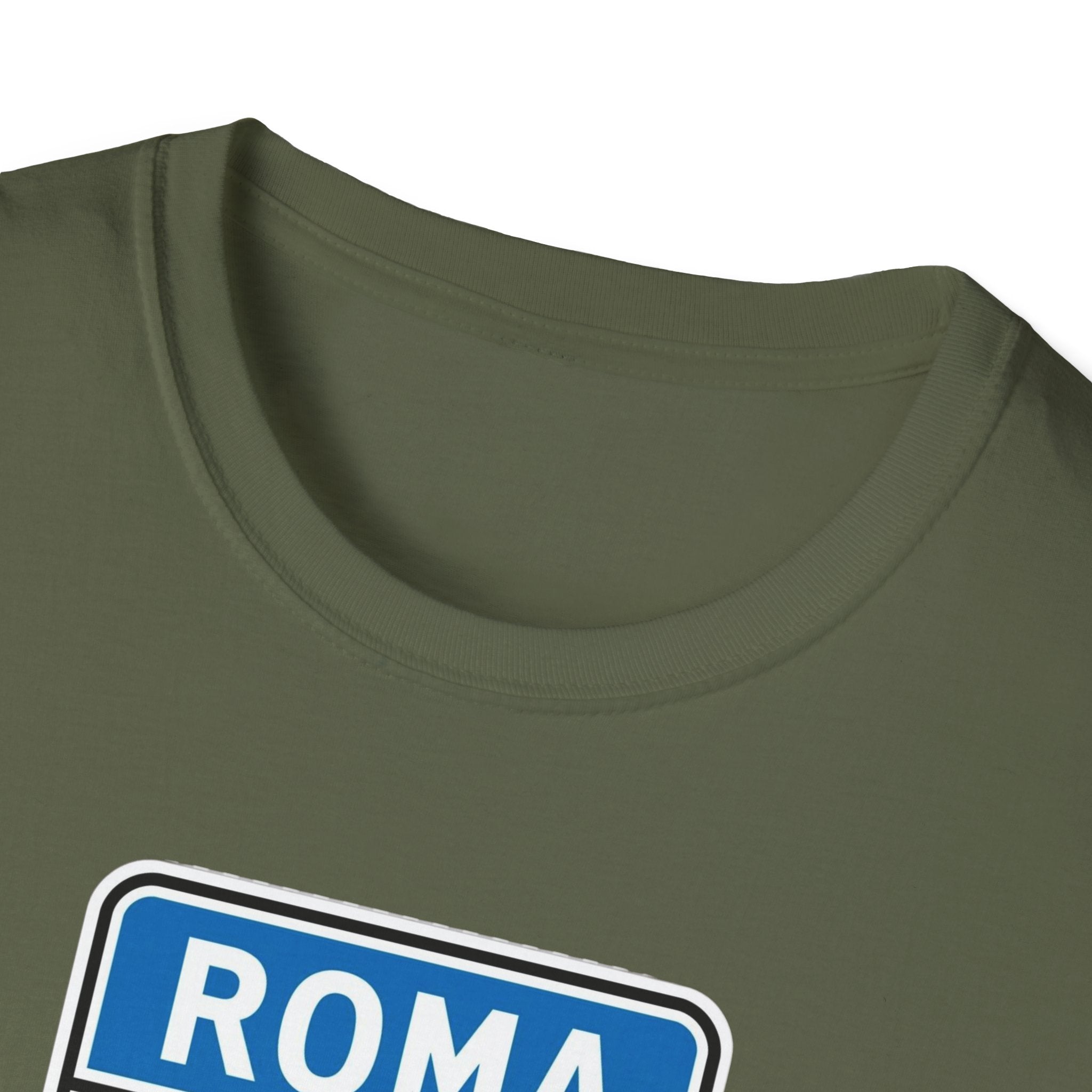 Roma Italian "Honk if you like silence" Unisex Softstyle T-Shirt