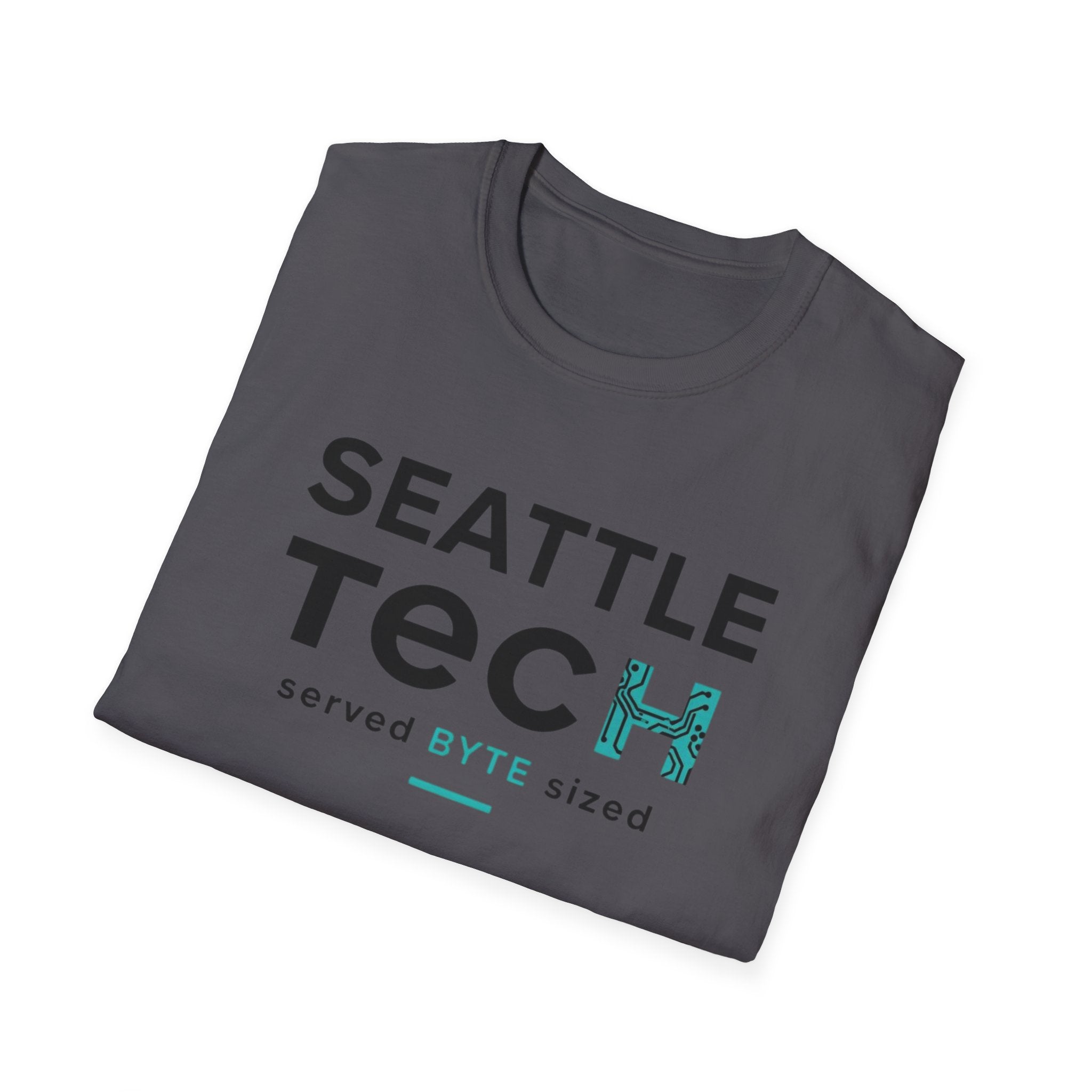 Seattle Tech T-Shirt — 'served BYTE sized' Techie Tee