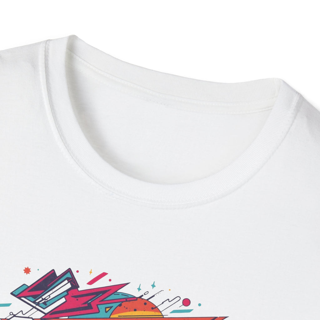 Chicago Retro Graphic T-Shirt | City Pride, Colorful Urban Badge