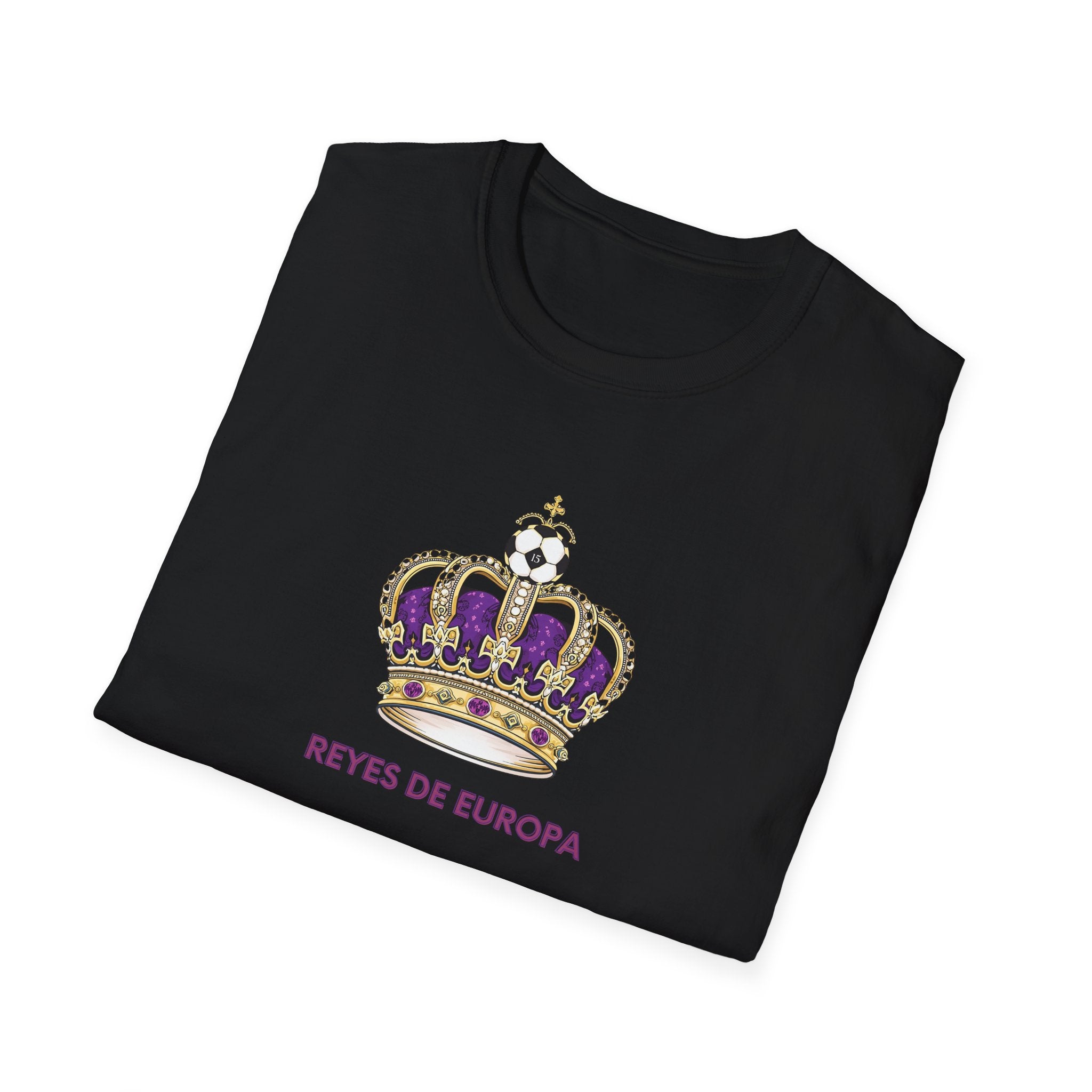 Reyes De Europa Crown T-Shirt | Purple Gold Royal Crest