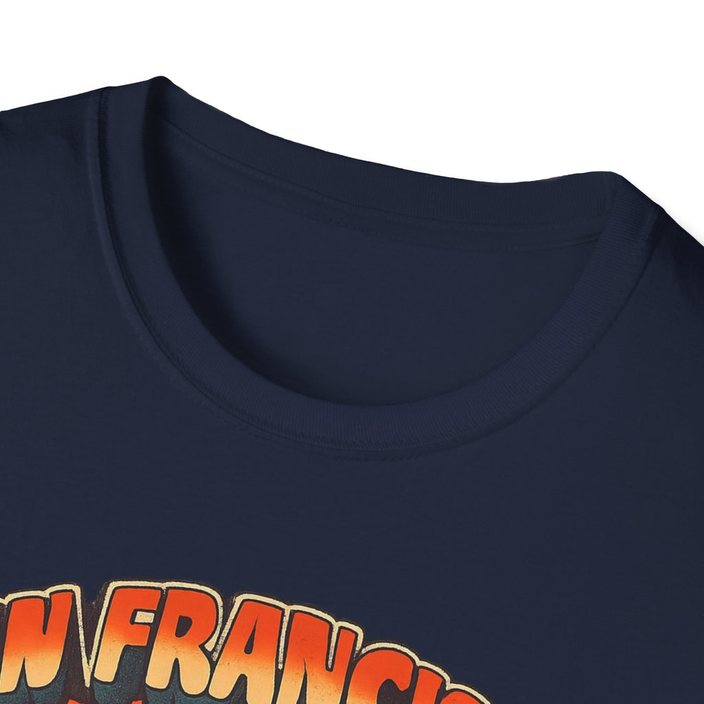 San Francisco Golden State T-Shirt — 'Golden State of Mind' Retro Sunset Tee