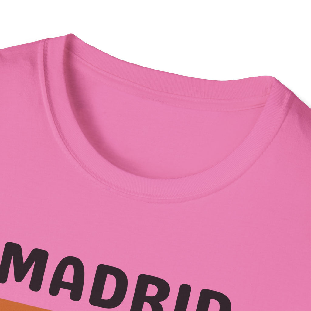 Madrid Retro Stripes T-Shirt | Vintage City Graphic