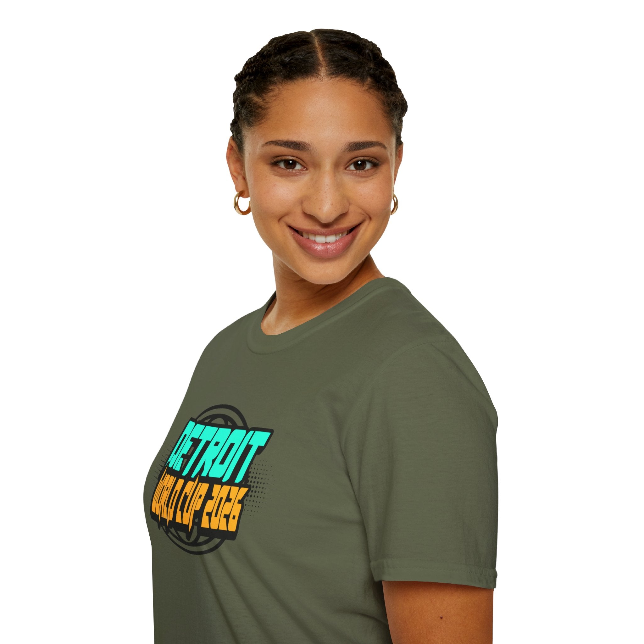 Detroit World Cup 2026 T-Shirt — Retro Soccer Graphic Tee