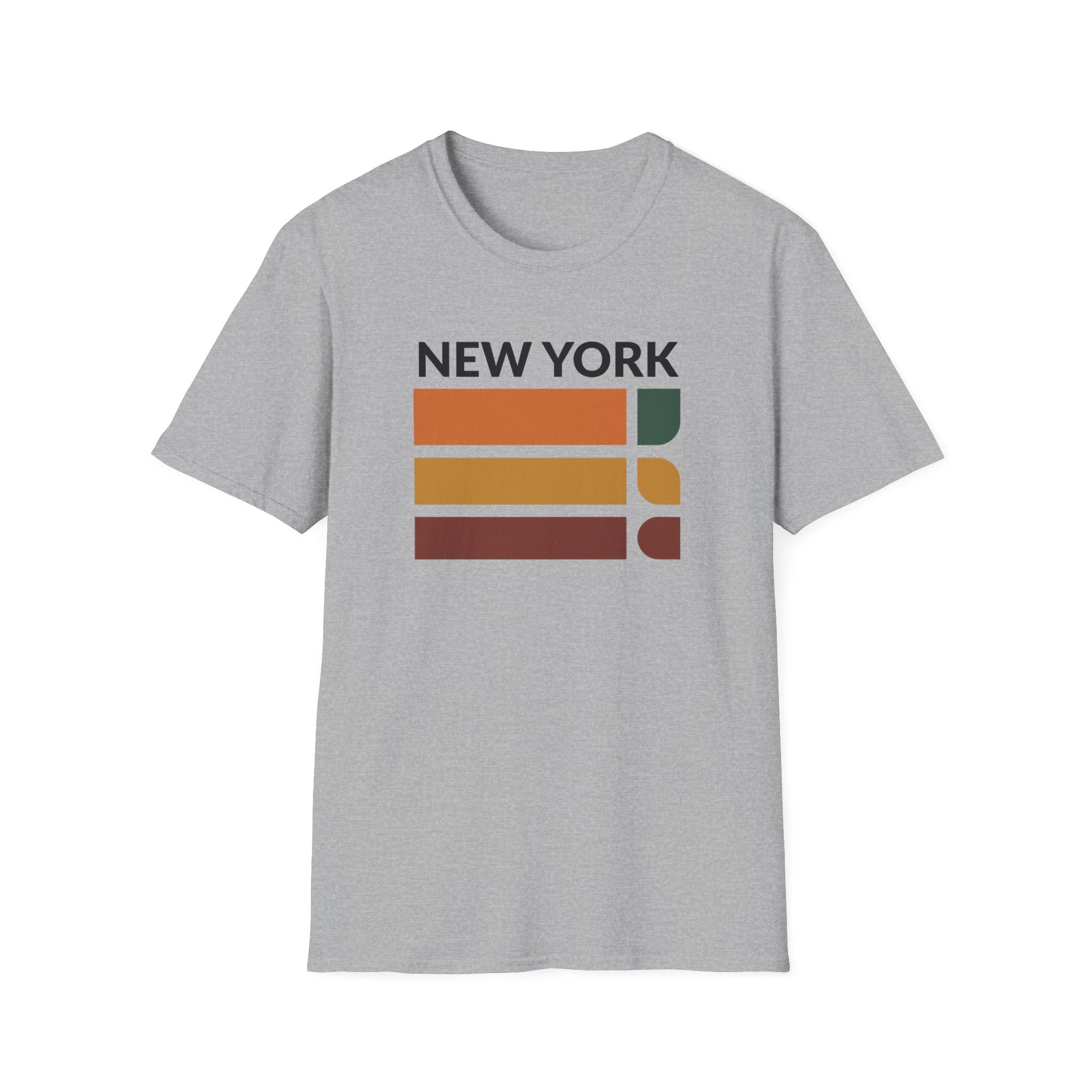 Chicago Retro Stripes T-Shirt | Vintage City Skyline Tee