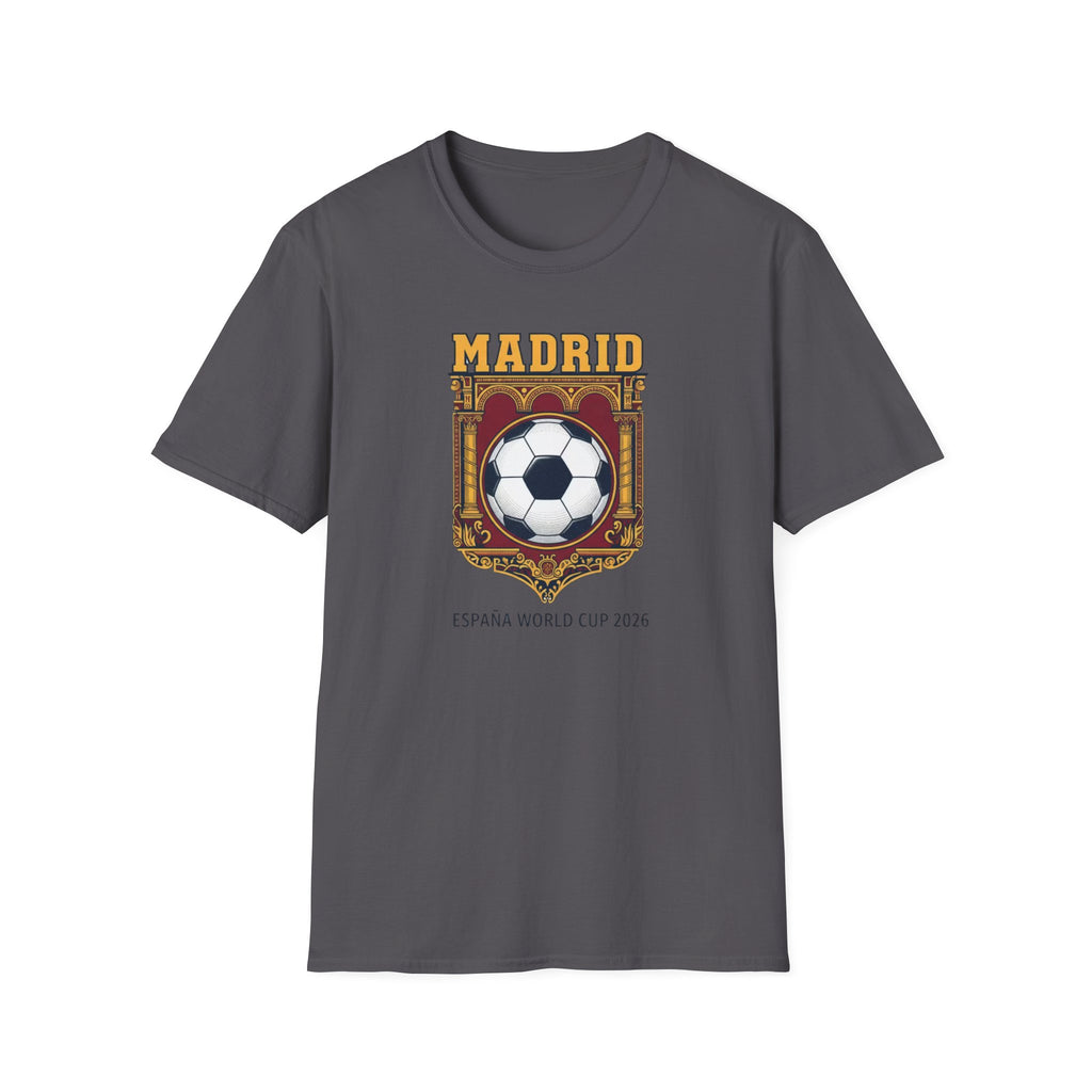 Madrid World Cup Soccer T-Shirt — España World Cup 2026 Graphic Tee