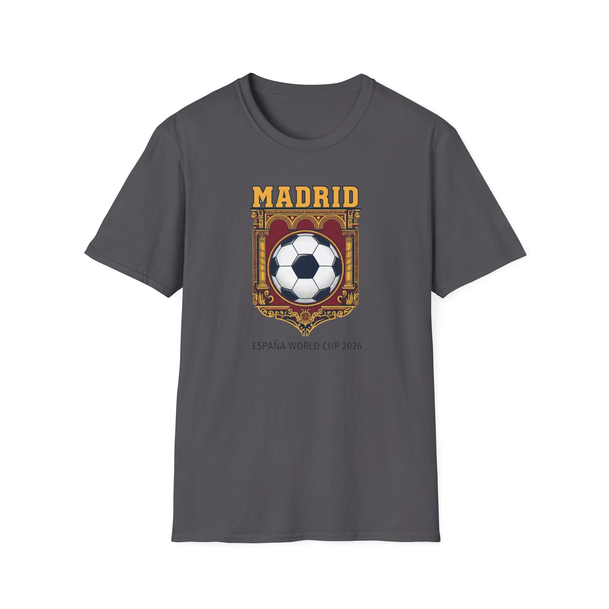 Madrid World Cup Soccer T-Shirt — España World Cup 2026 Graphic Tee