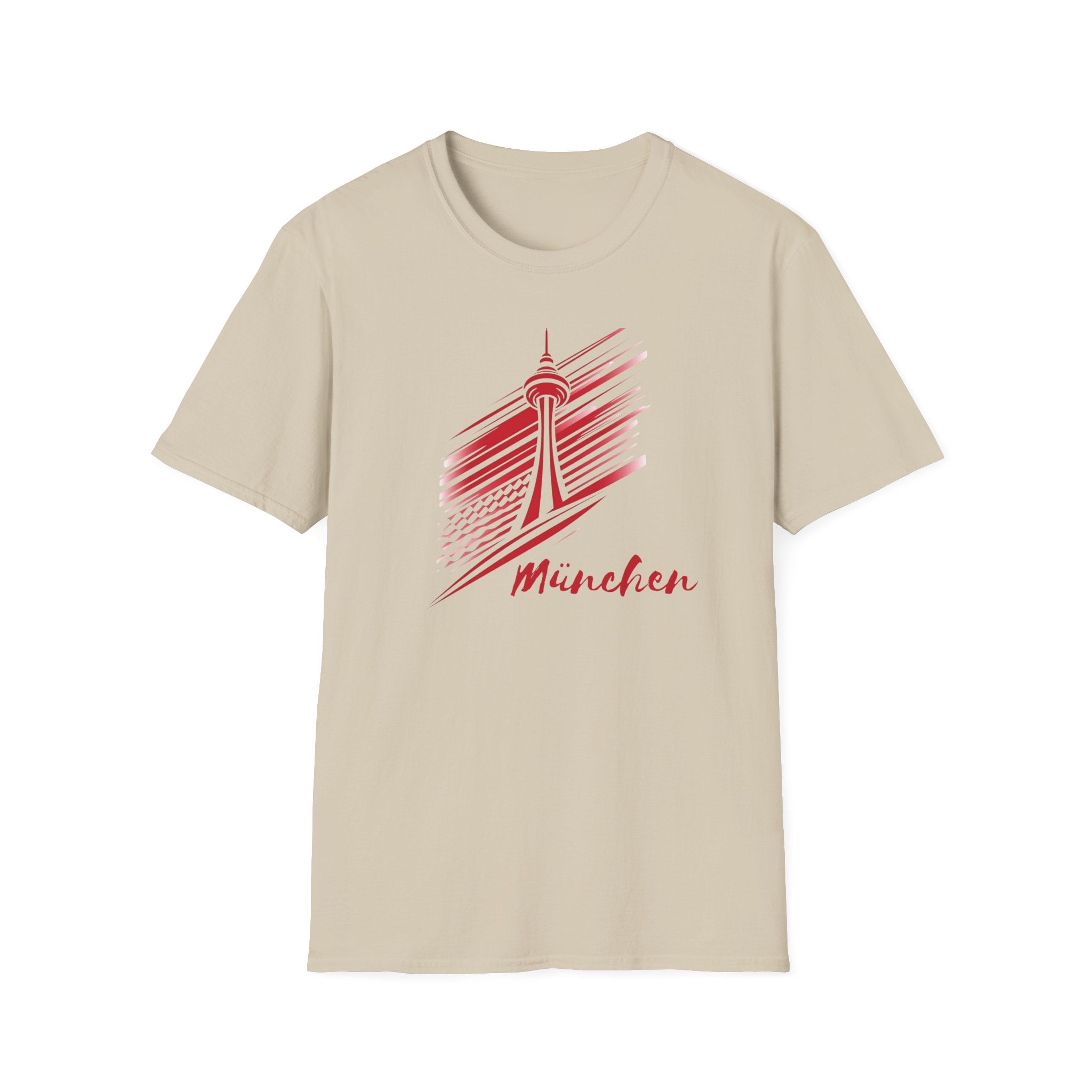 München Skyline Tee | TV Tower Sketch Graphic T-Shirt