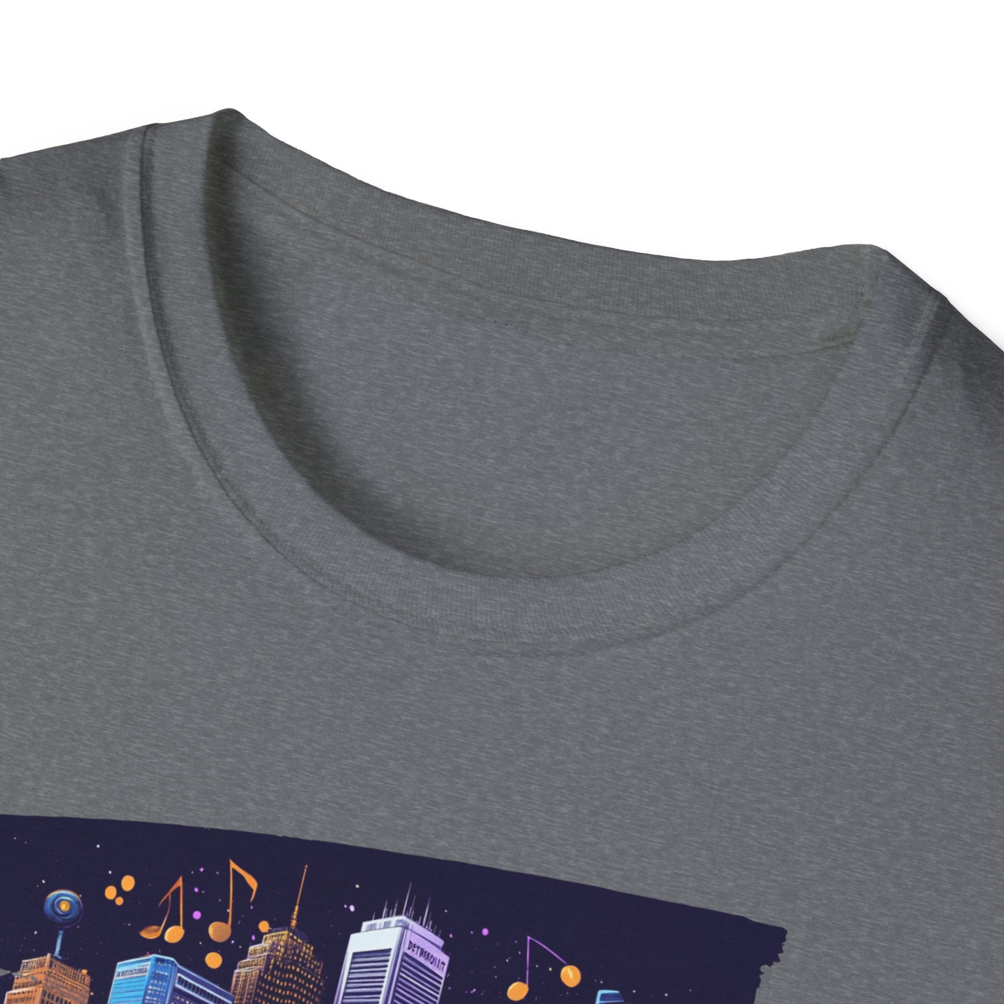 Detroit Skyline Graphic T-Shirt | City Nightscape Tee