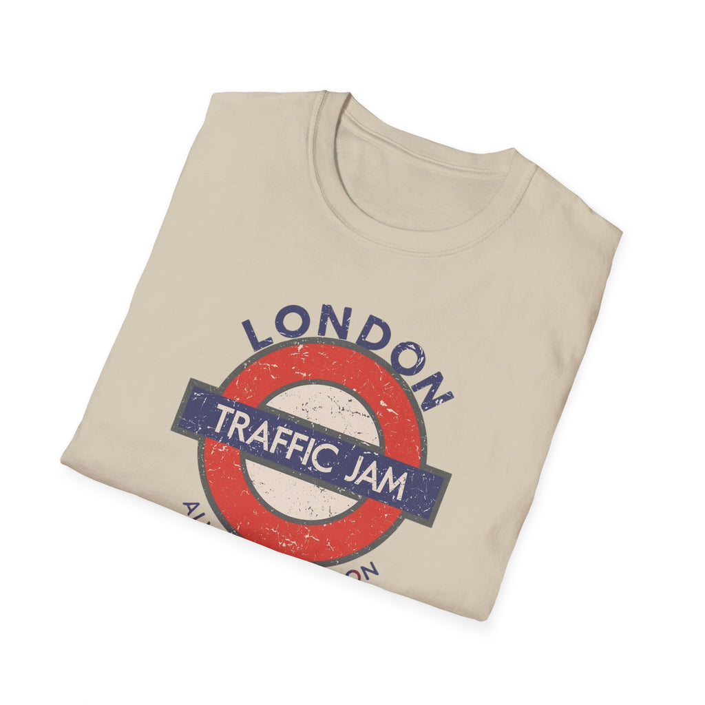 London Traffic Jam T-Shirt — Vintage Tube Roundel Graphic Tee