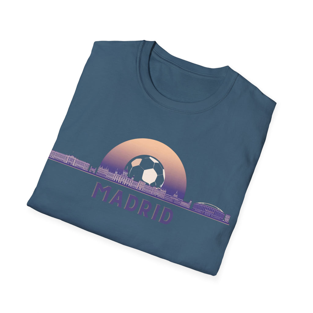 Madrid skyline sunset T-Shirt | Madrid city silhouette tee