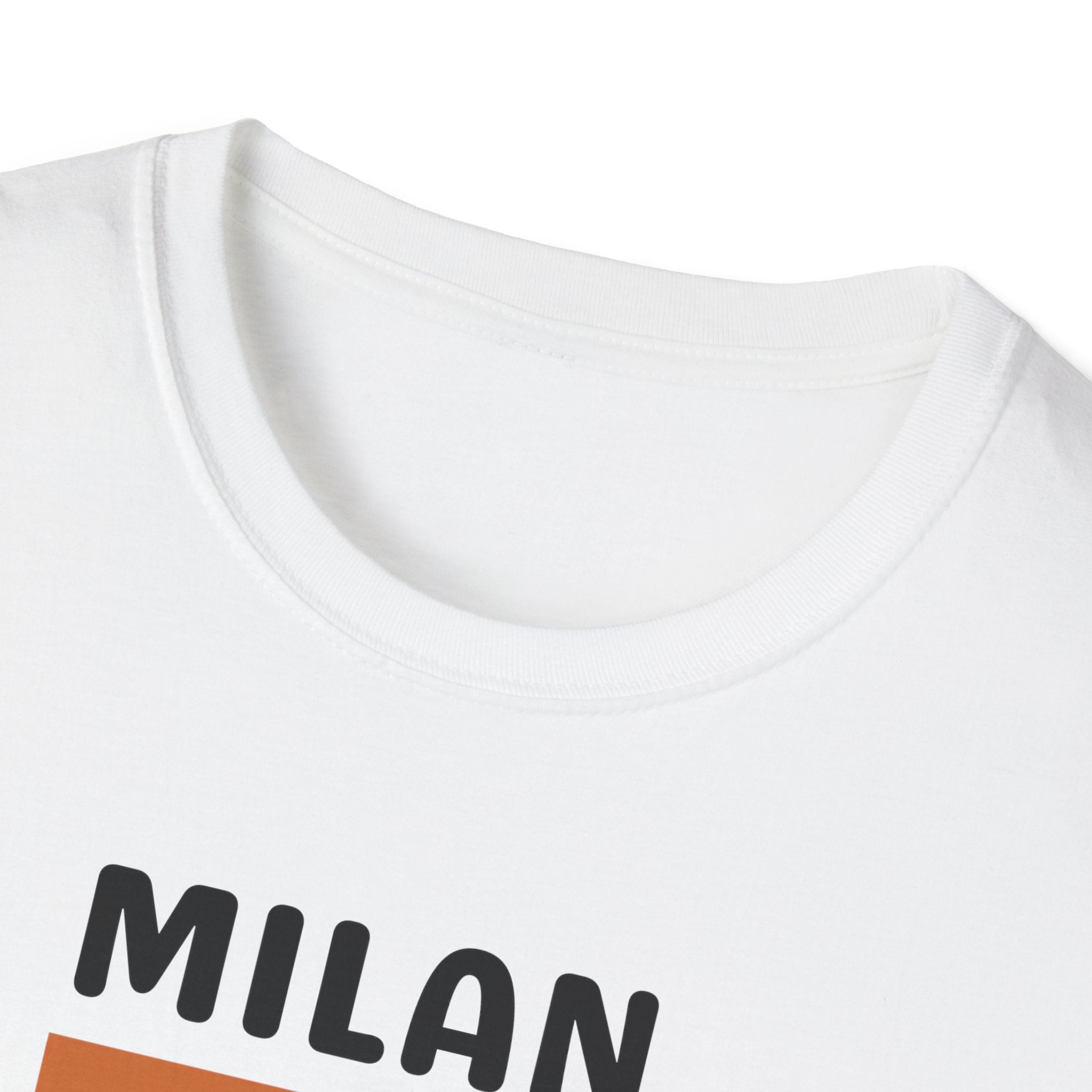 Milan Retro Stripes T-Shirt | Vintage Colorblock Italy Design