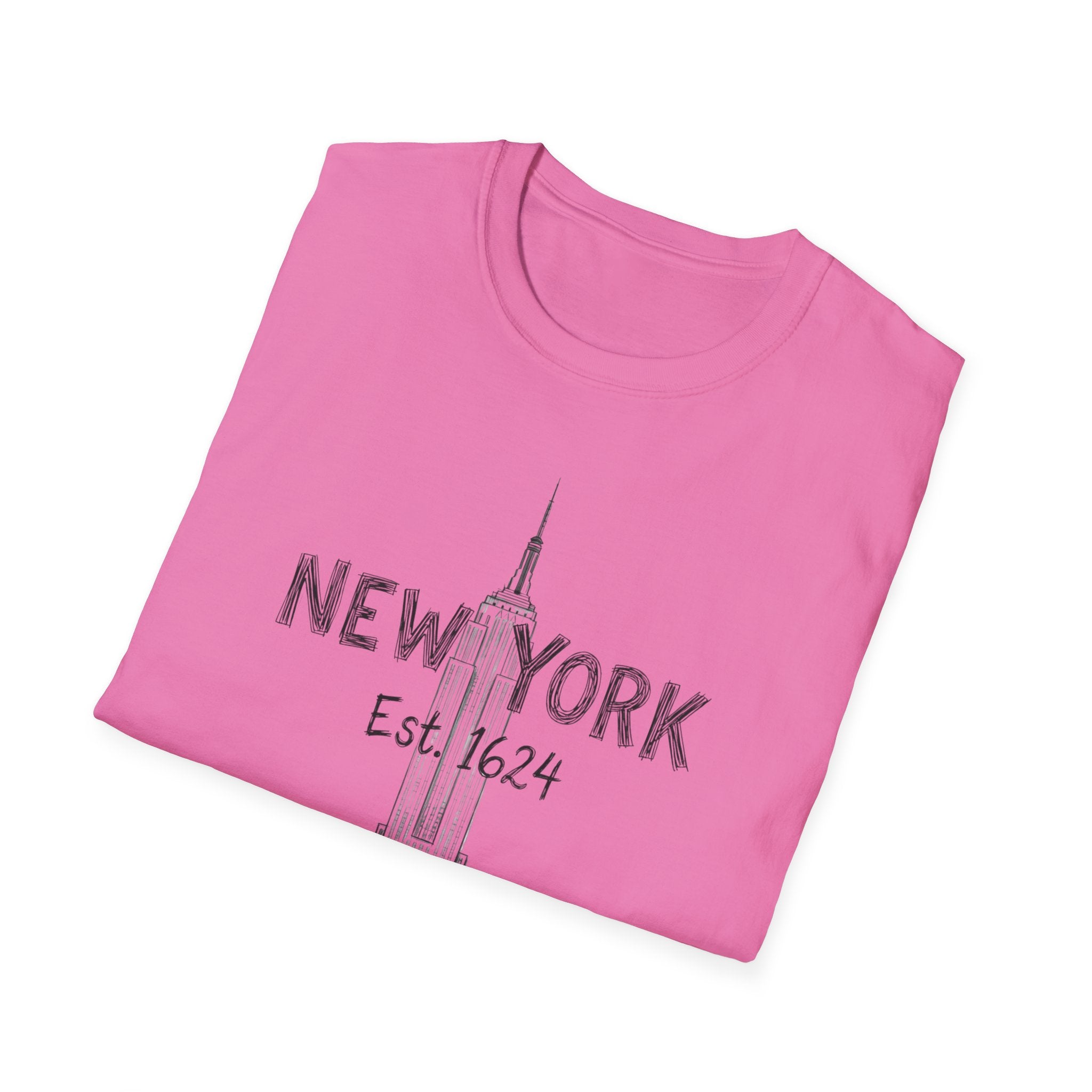 New York T-Shirt — 'Where Dreams Have Addresses' Skyline Tee