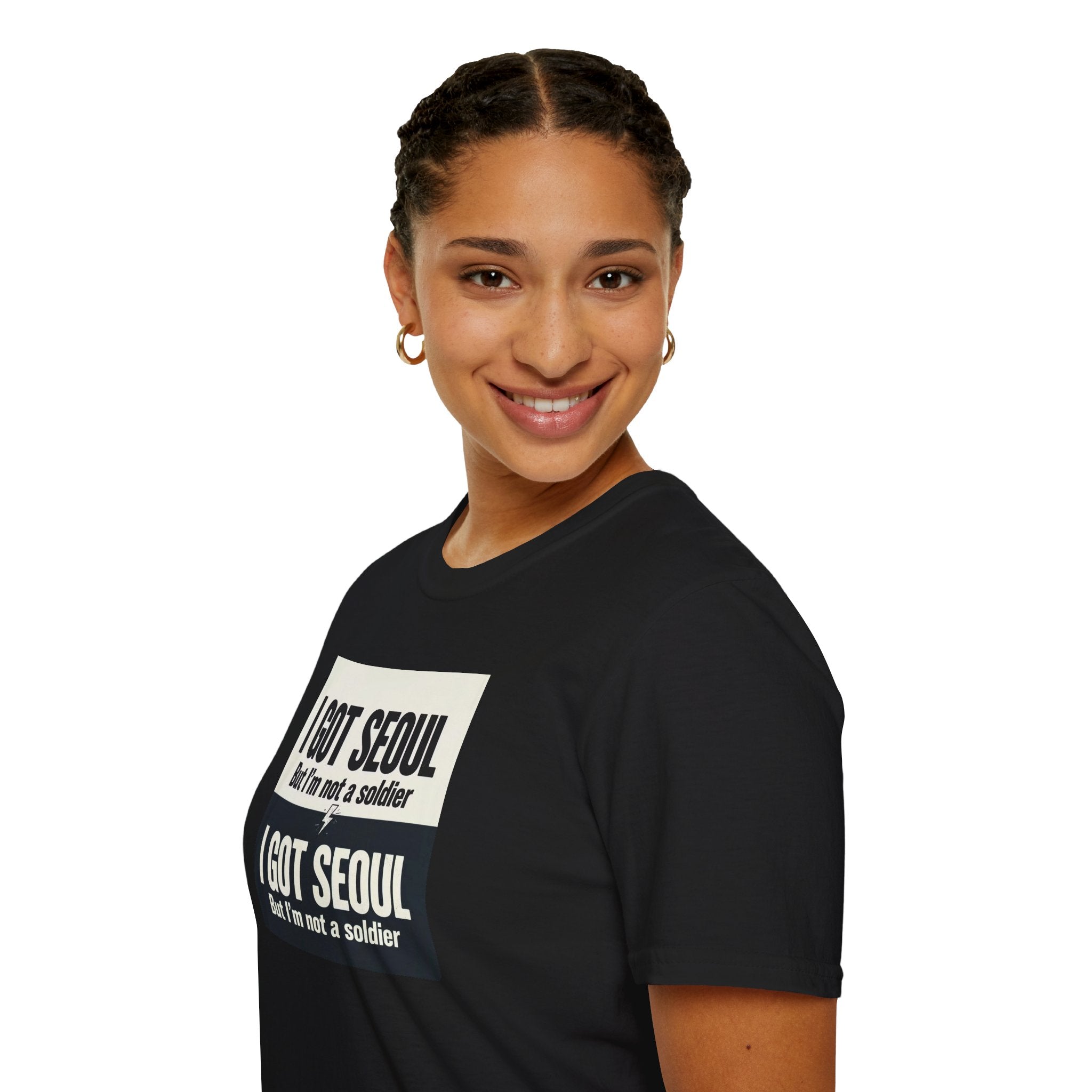 I Got Seoul But I'm Not a Soldier T-Shirt – Seoul Travel Souvenir Tee