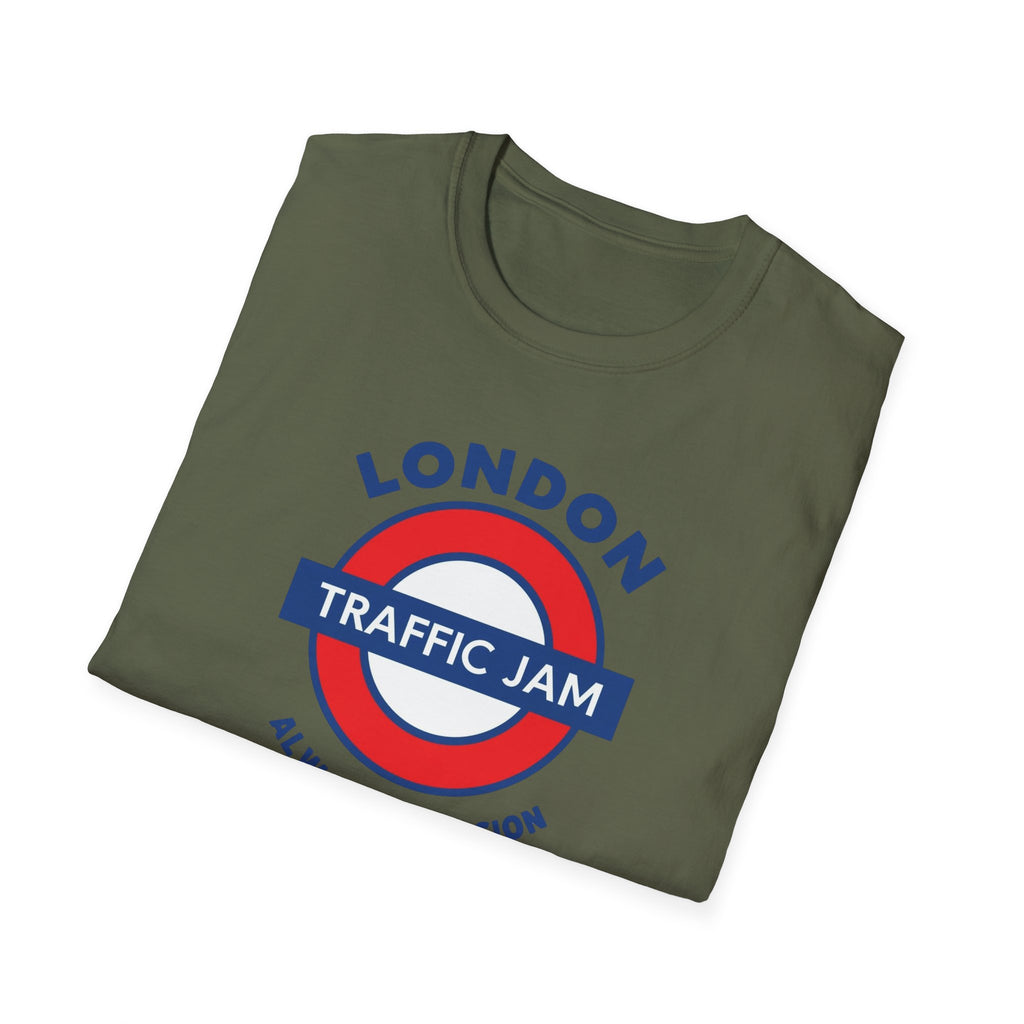 T-Shirt — London 'Traffic Jam' Retro Tube Logo Tee