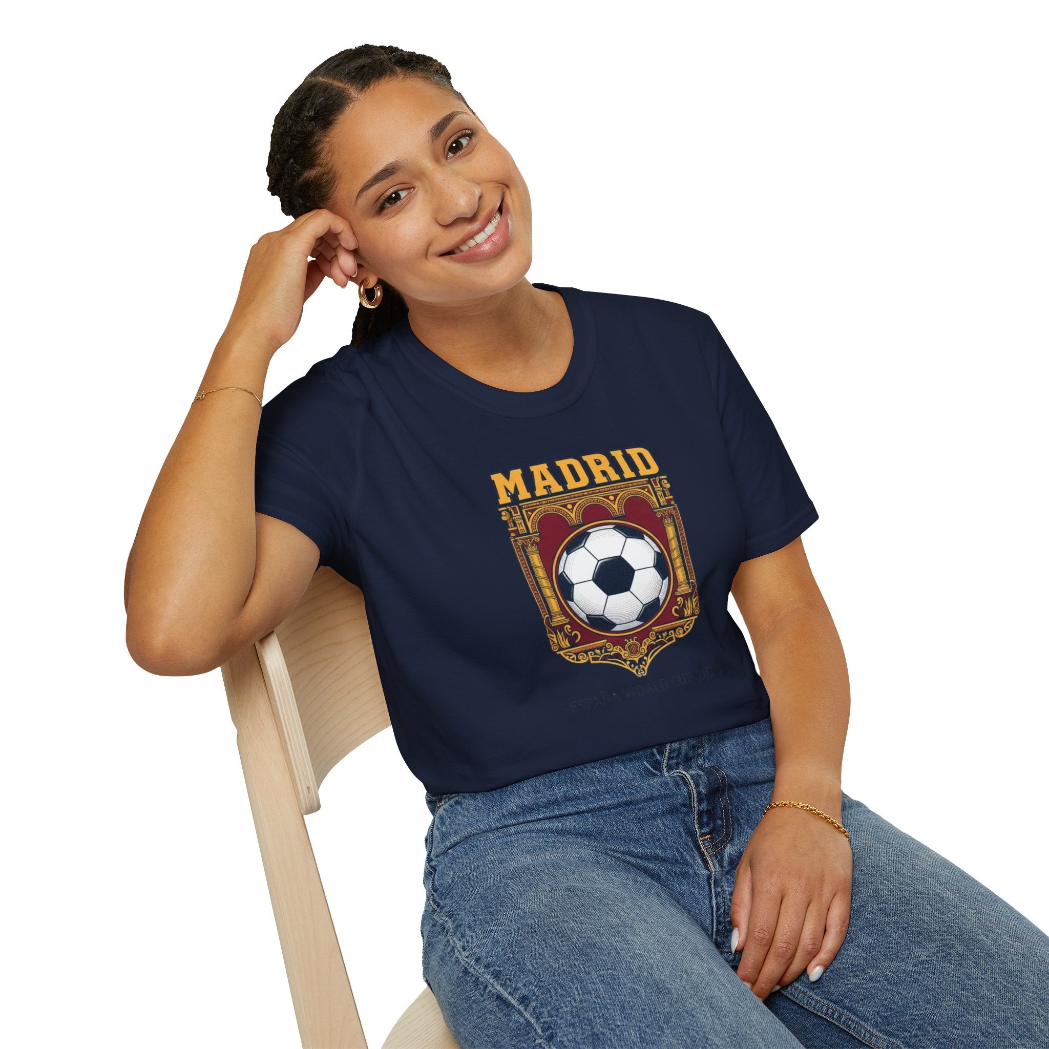 Madrid World Cup Soccer T-Shirt — España World Cup 2026 Graphic Tee