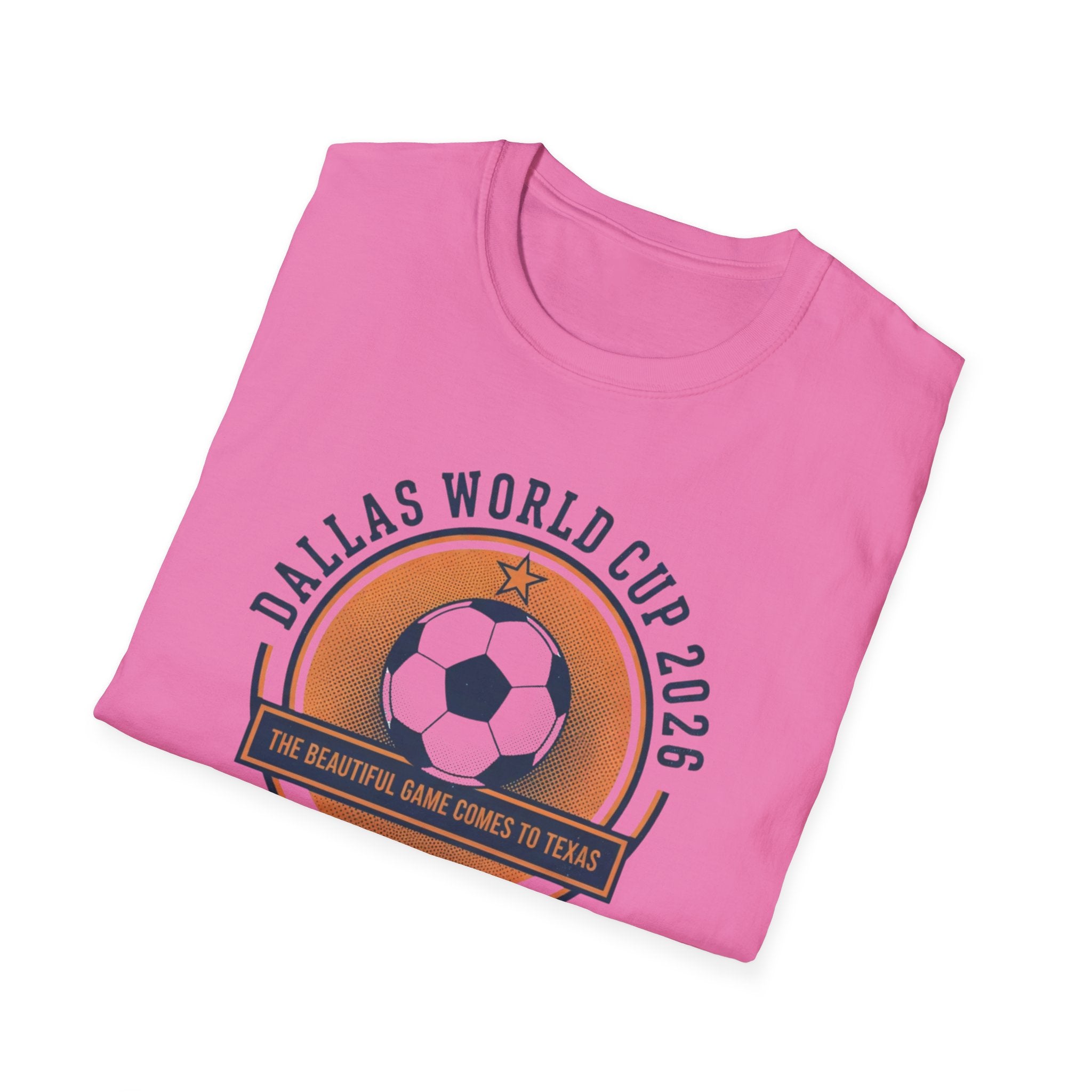 Dallas World Cup 2026 Soccer T-Shirt — "The Beautiful Game Comes to Texas"