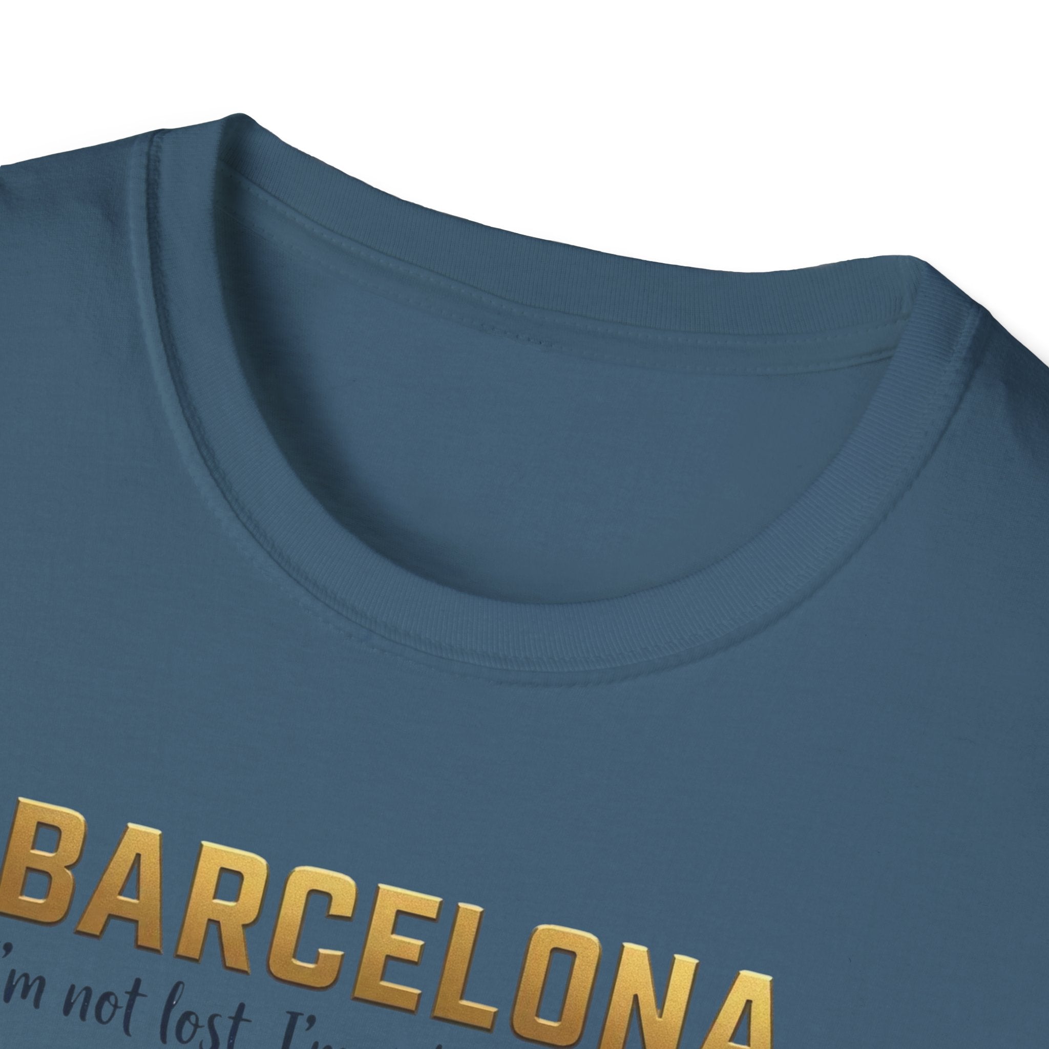Barcelona Heart Maze T-Shirt — I am not lost, I’m urban exploring